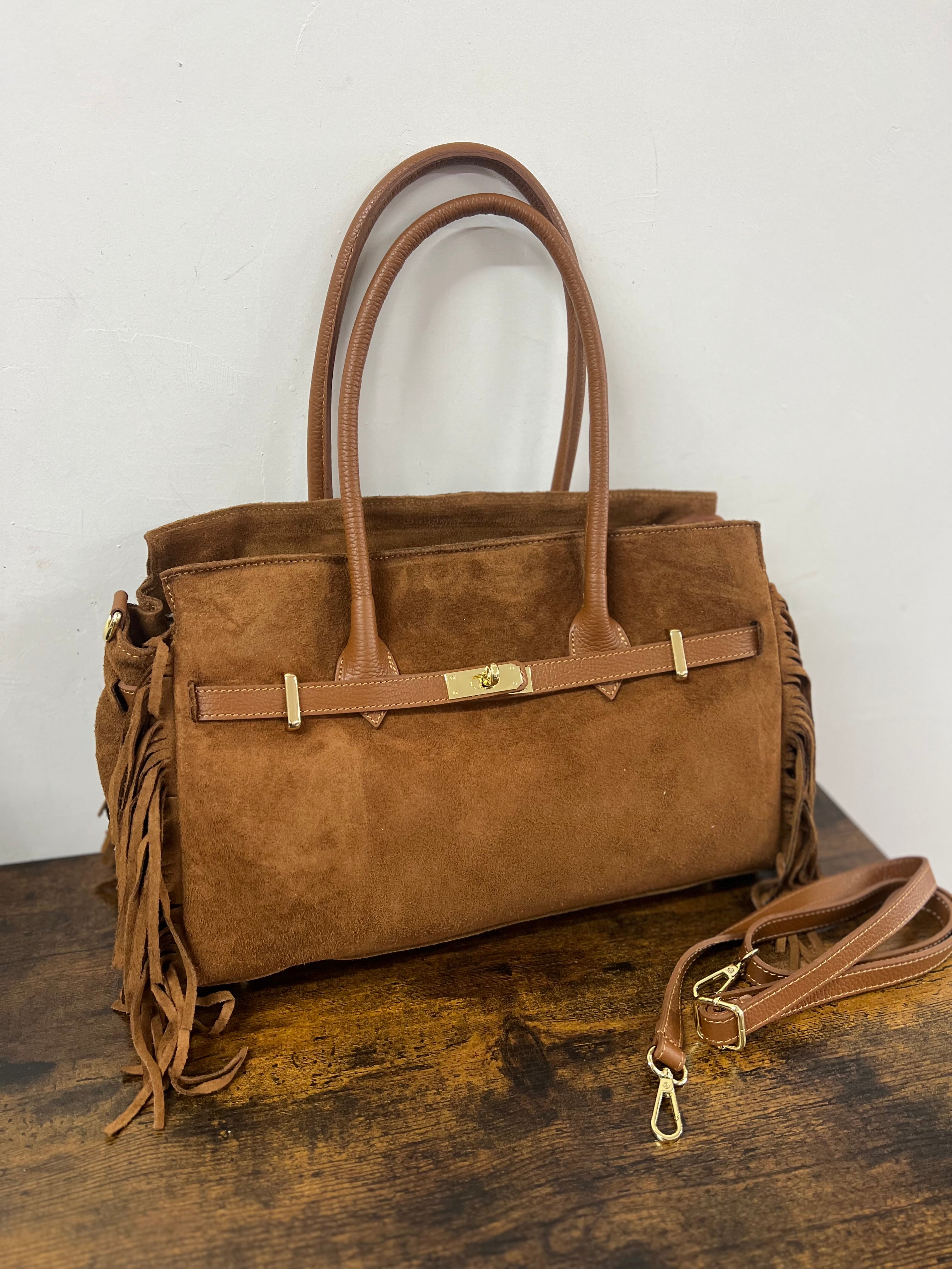 Shopper suede HORSE