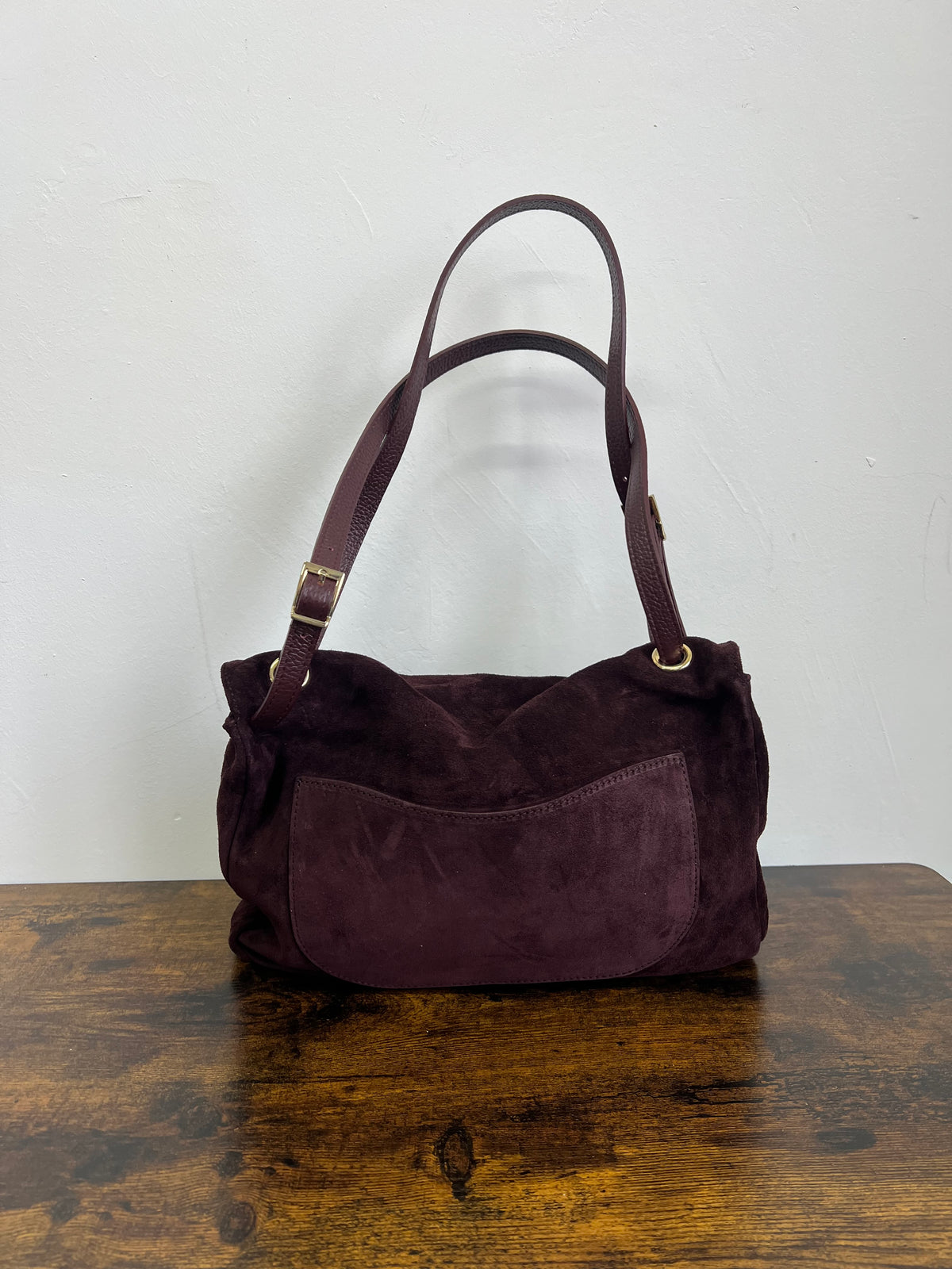 Penny tote medium suede