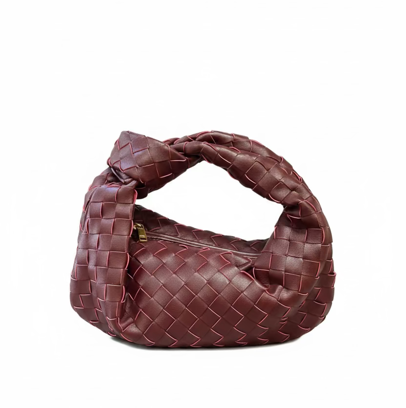 Velvet nodo mini burgundy