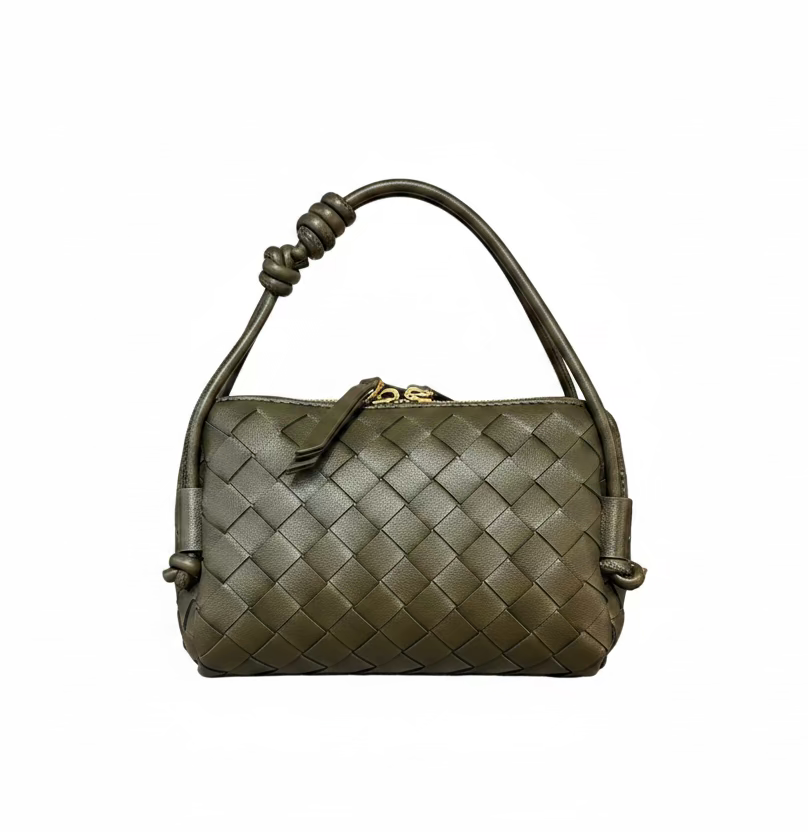 Velvet pocket verde militare