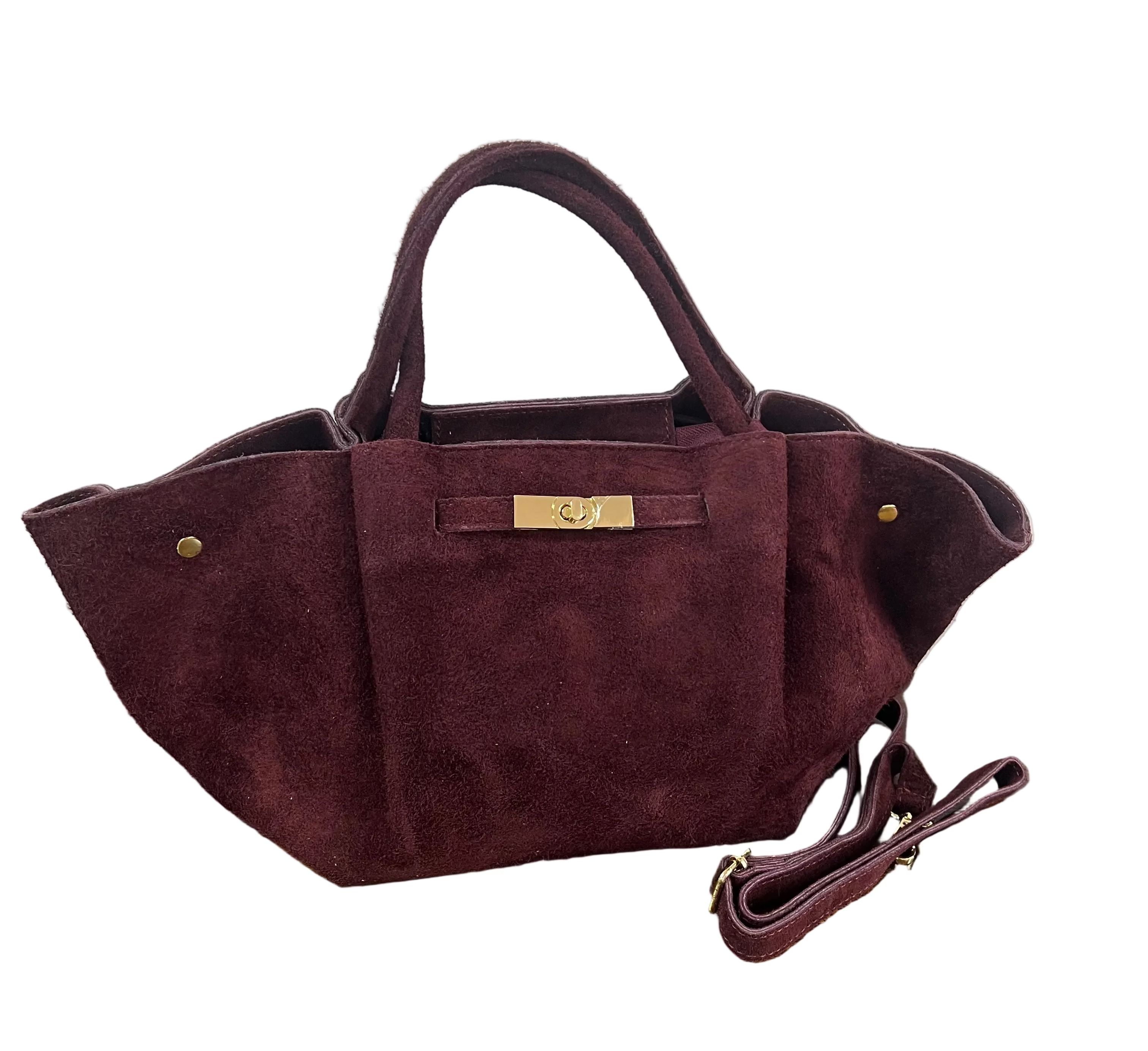 Caprice suede burgundy