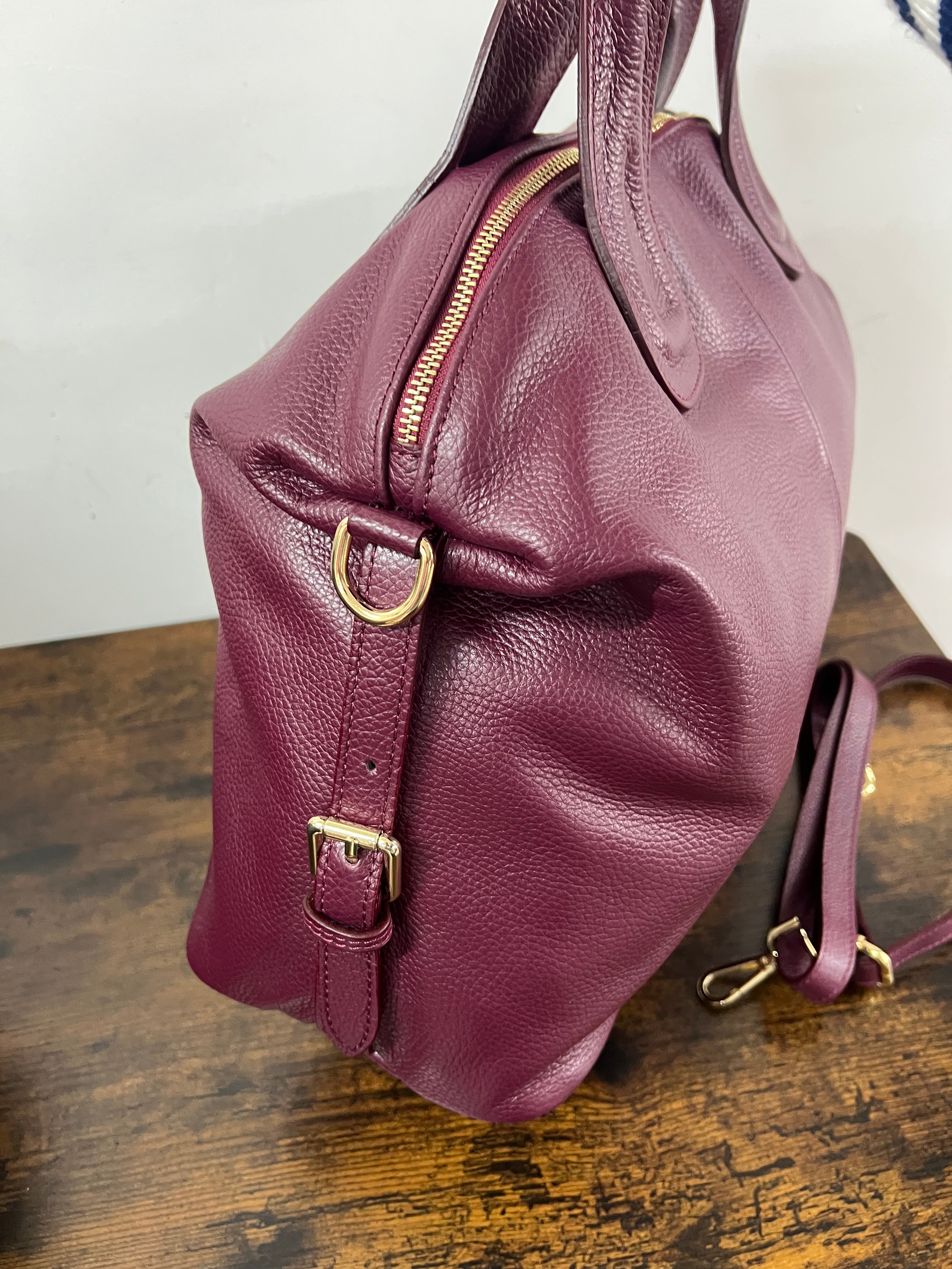 Tote bag Cassandra amaranto