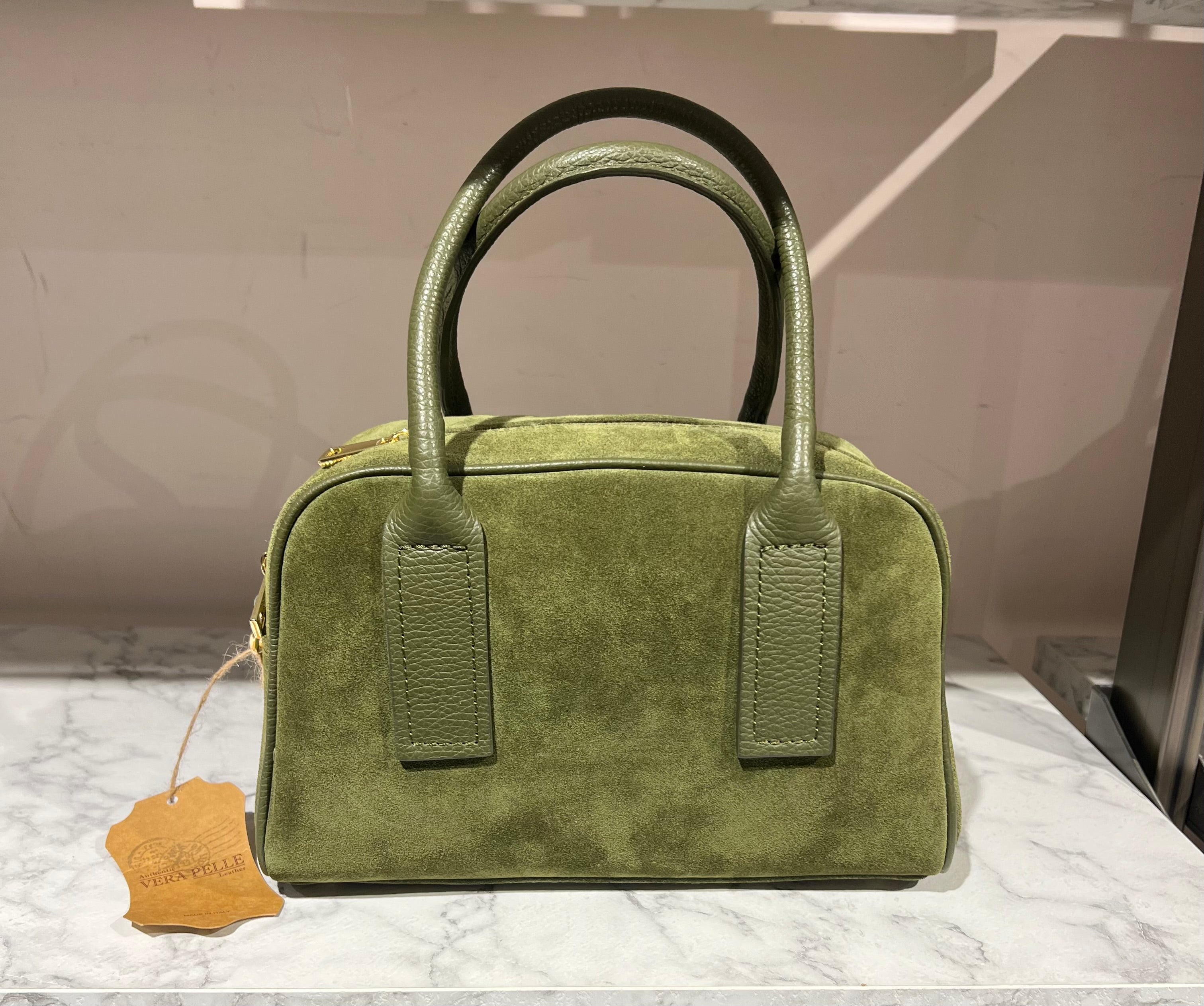 Valigetta Roberta scam verde militare