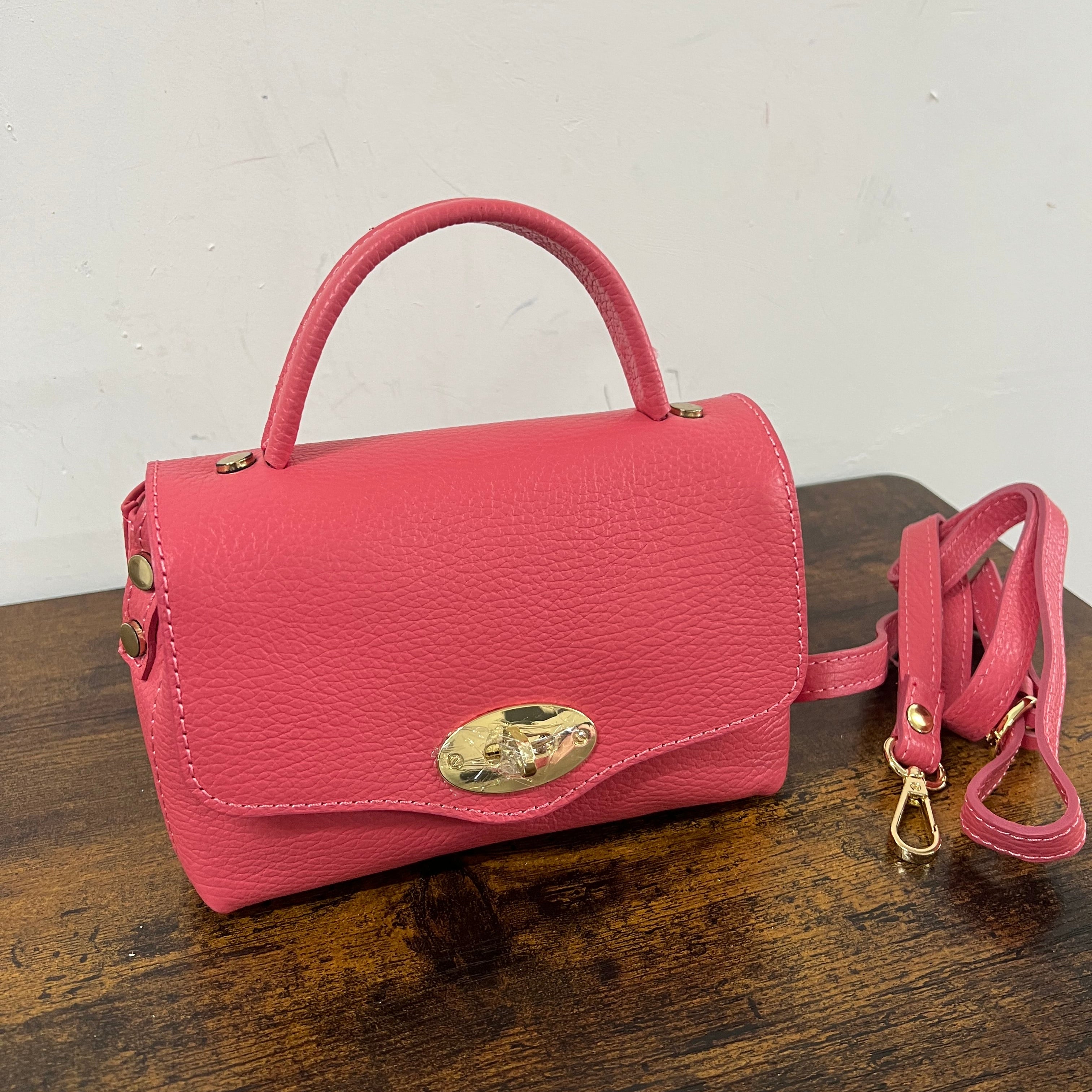 Country bag monocolore z pocket rose gothic limited edition