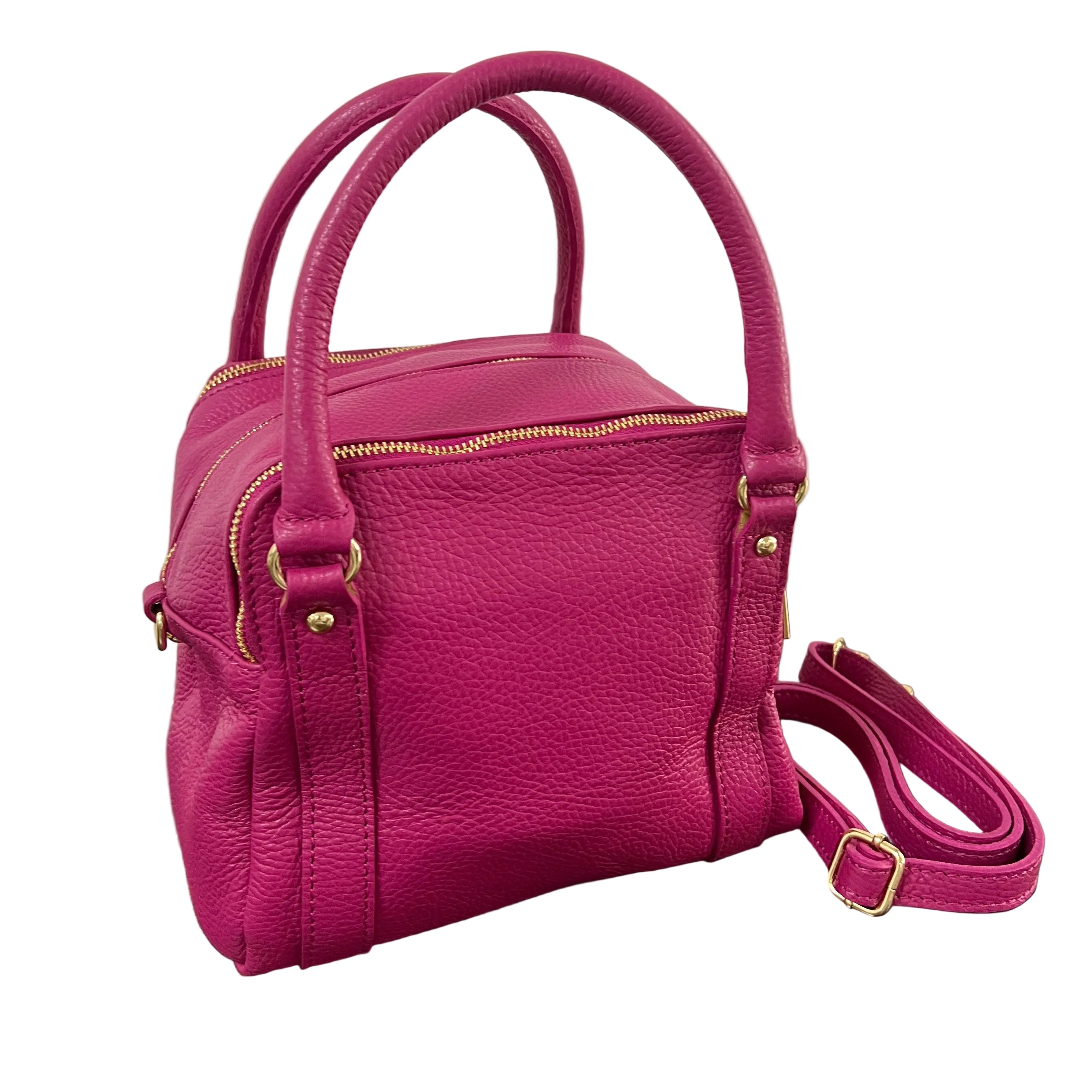 Country ab quadrotta z monocolore fucsia