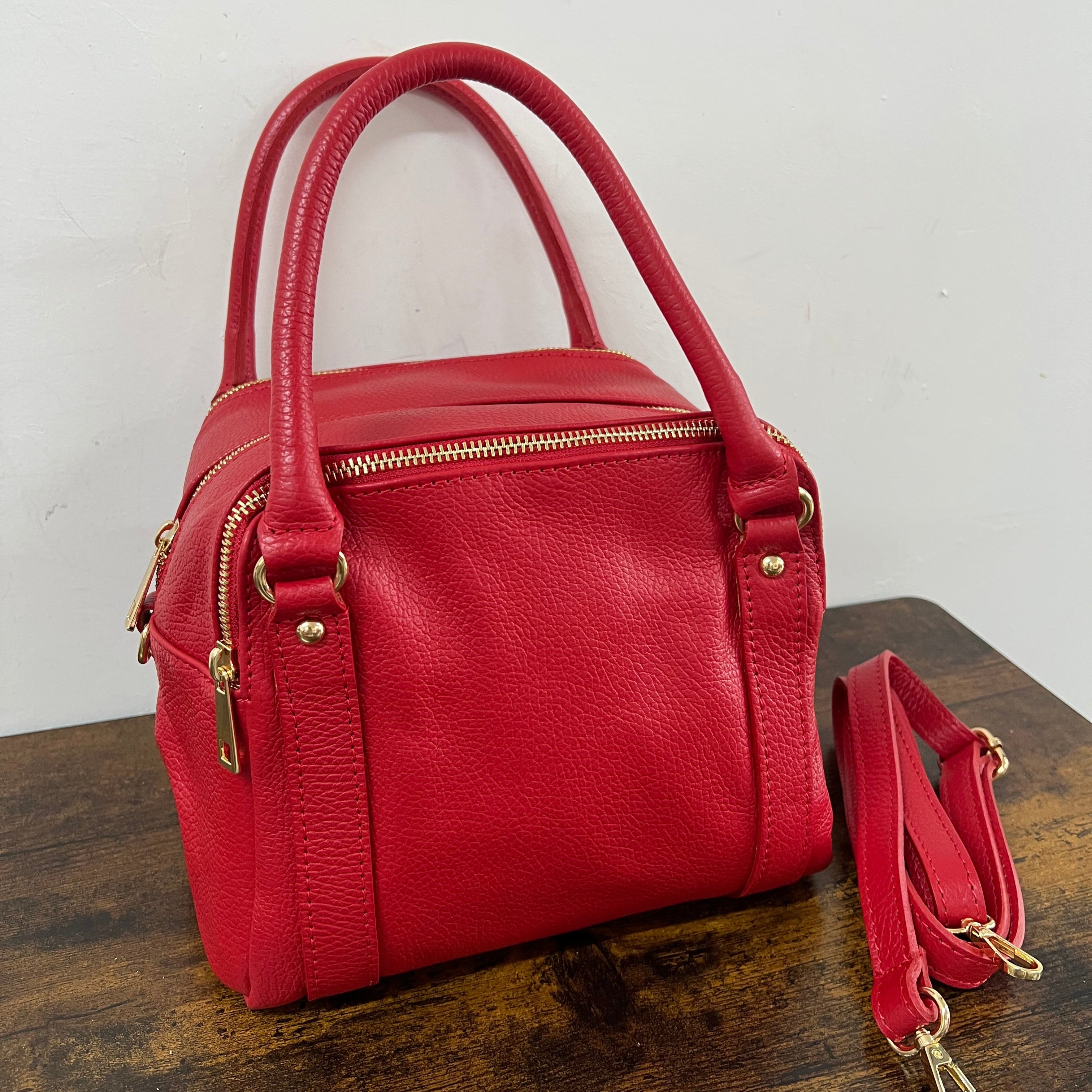 Country ab quadrotta z monocolore rosso