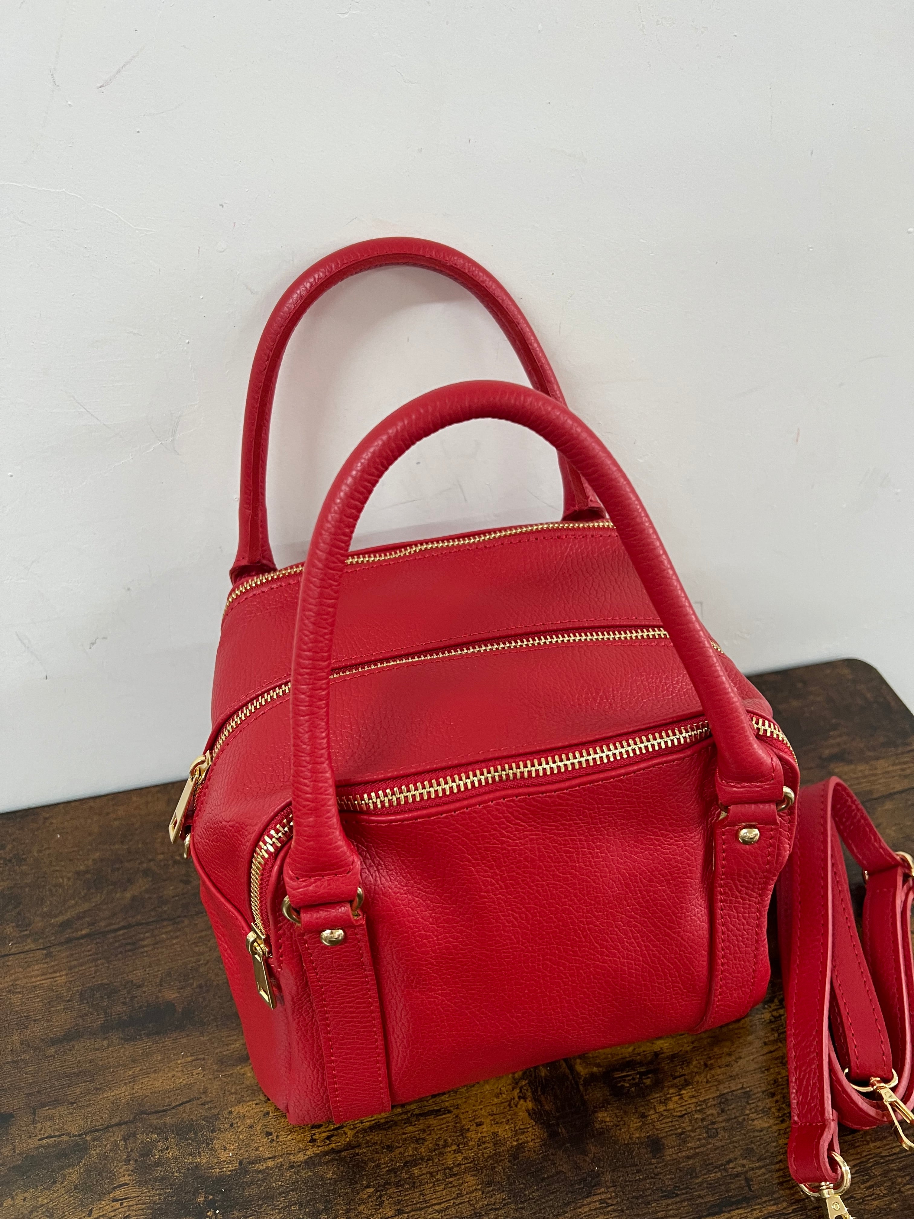Country ab quadrotta z monocolore rosso