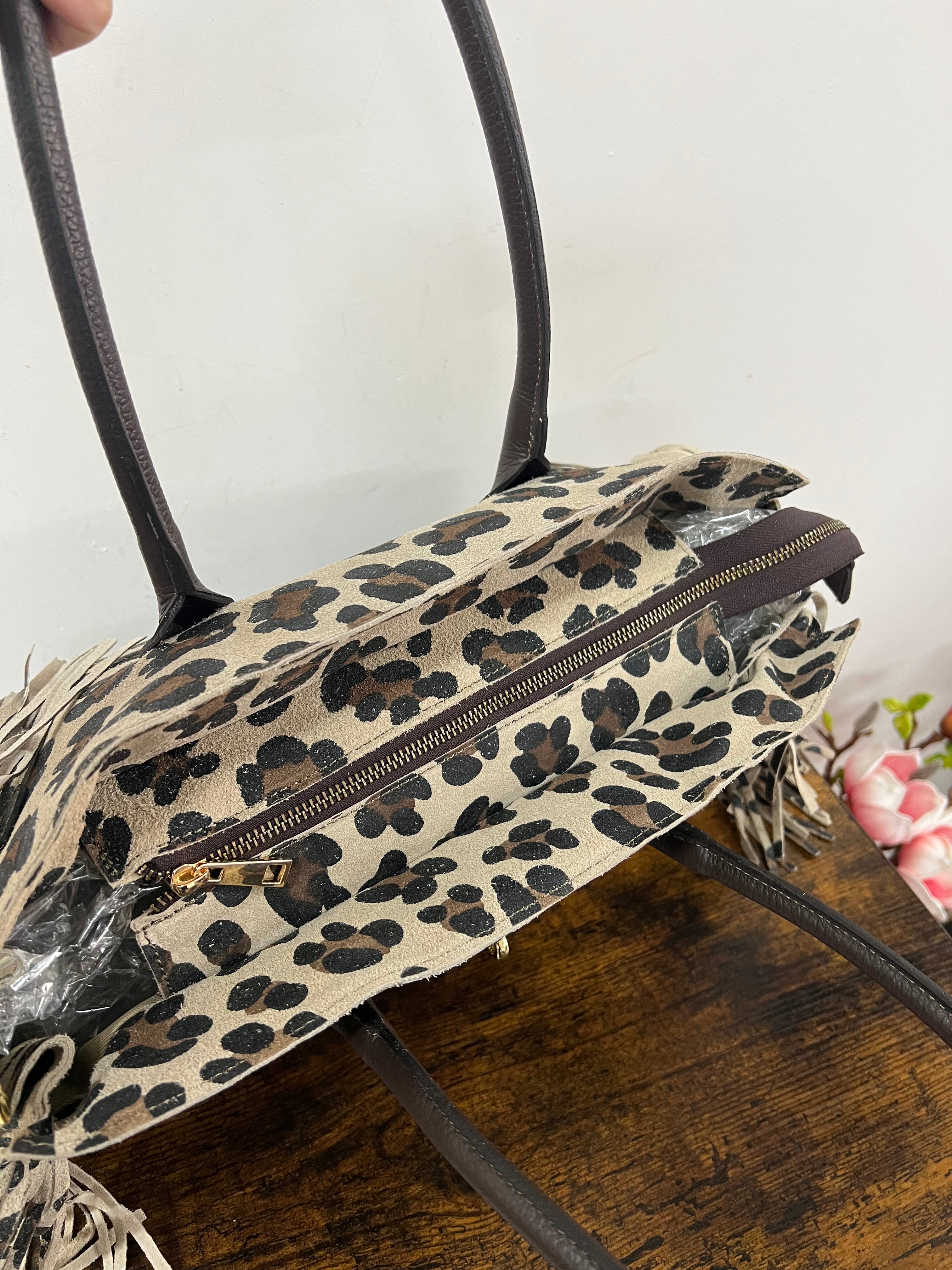 Shopper horse suede mac