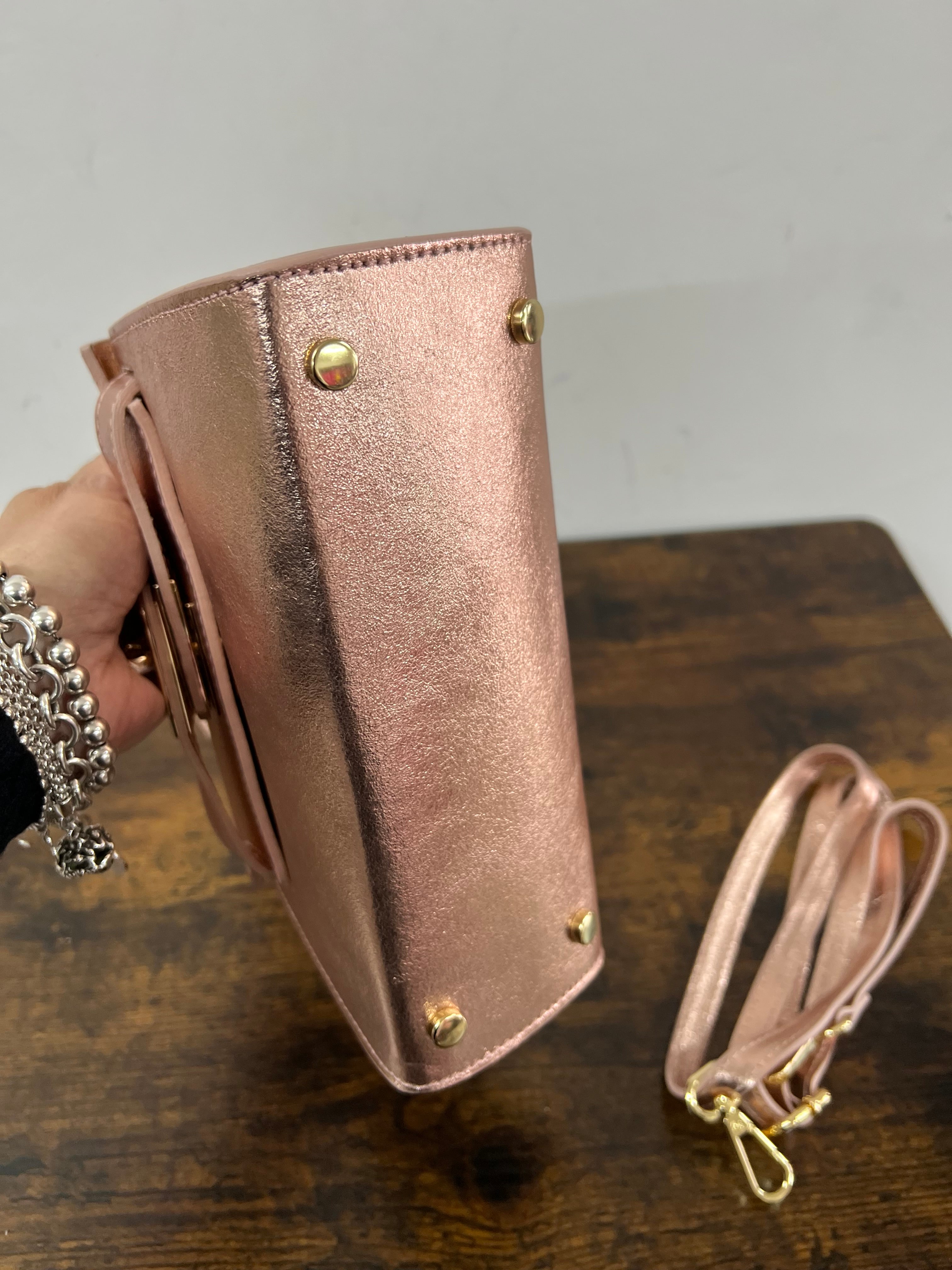 Kylie pocket oro rosa