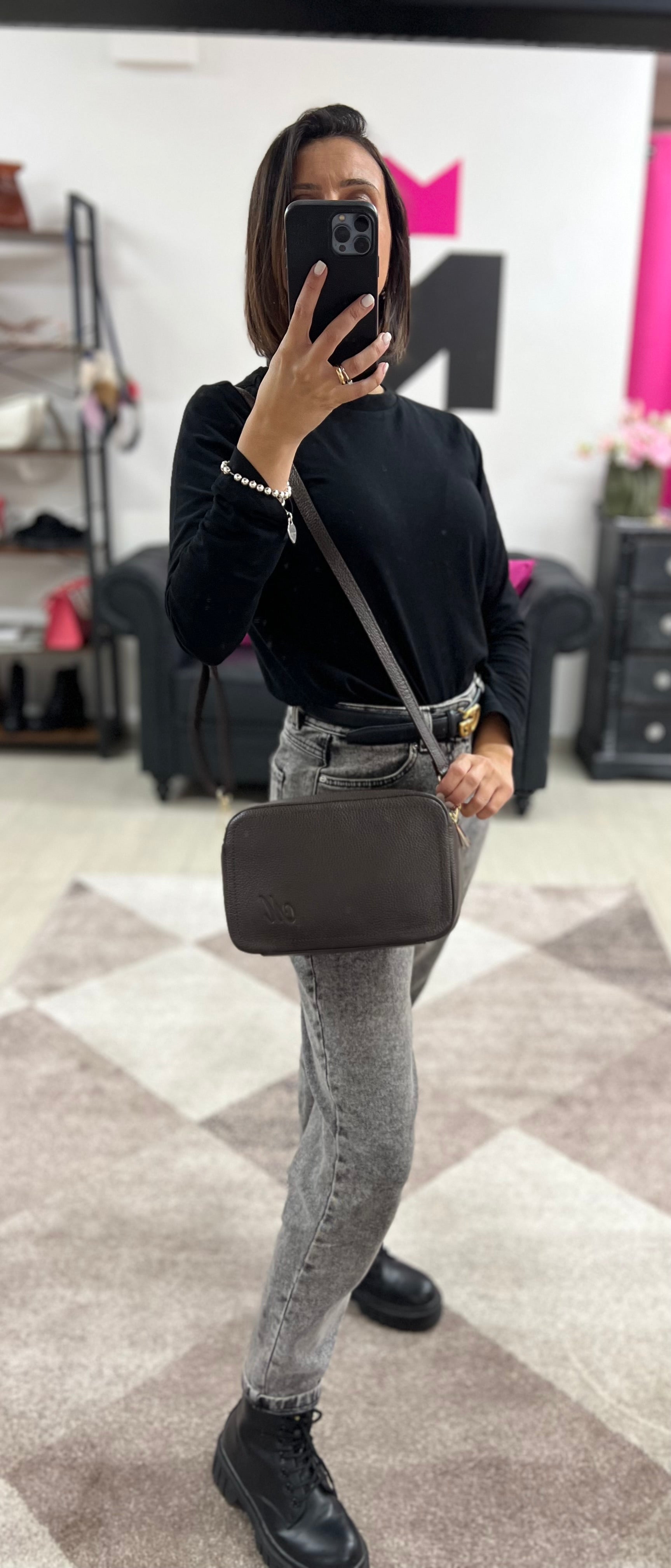 Camerabag maxi testa di moro