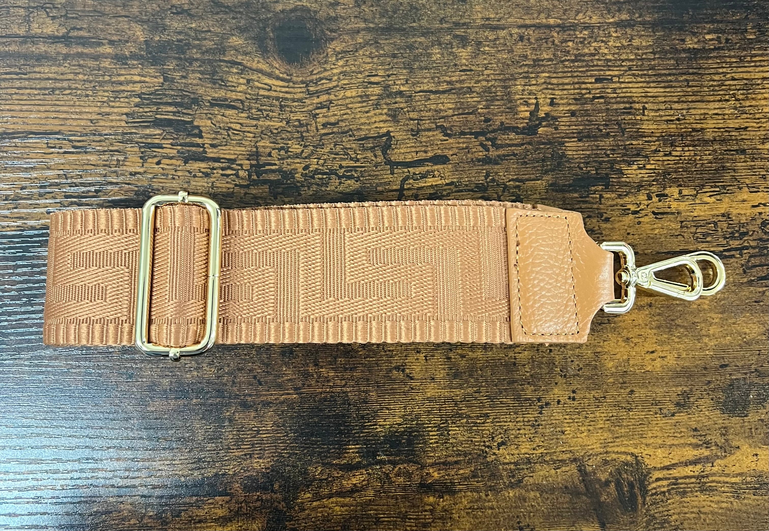 Tracolla greek total cuoio chiaro