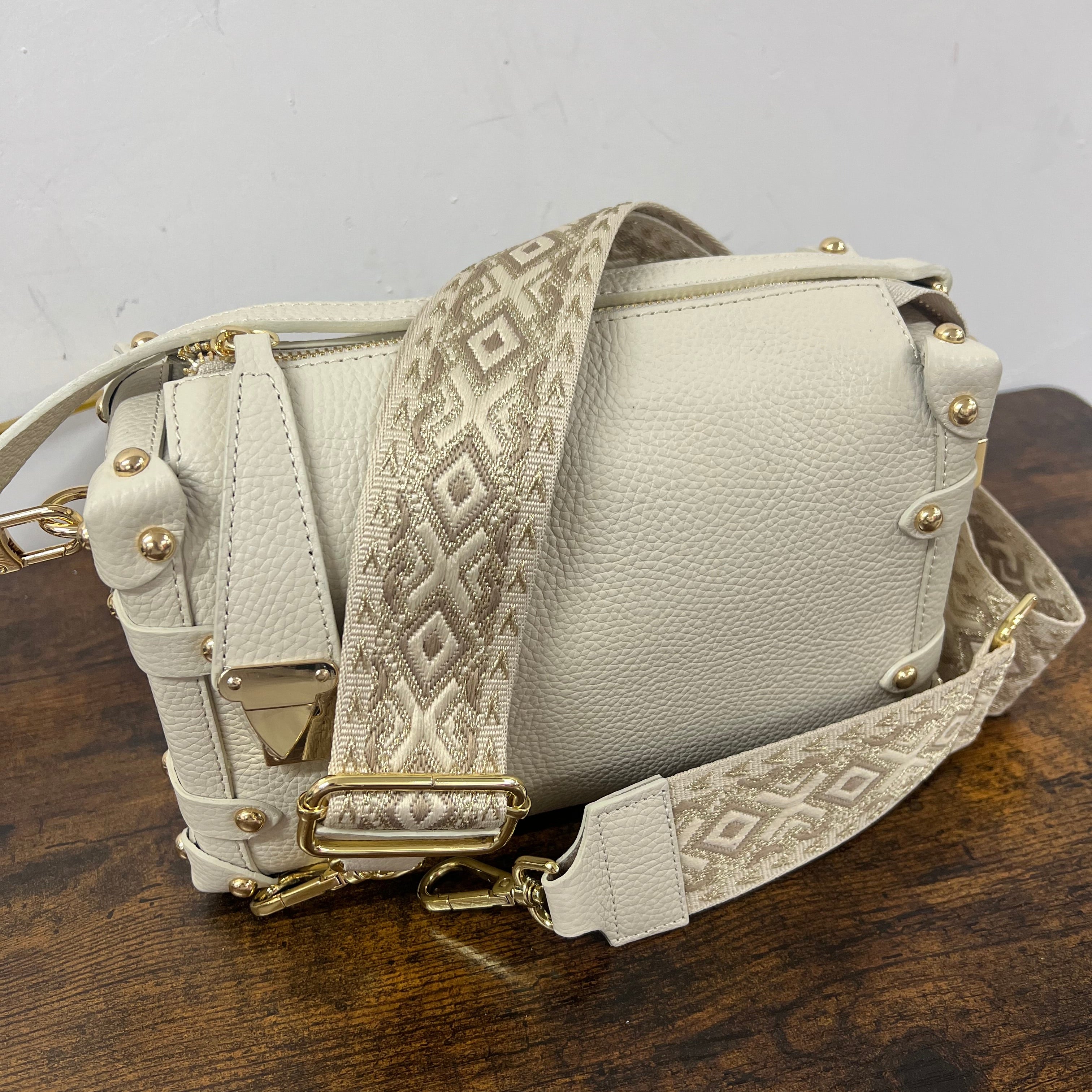 Tracolla sandy panna