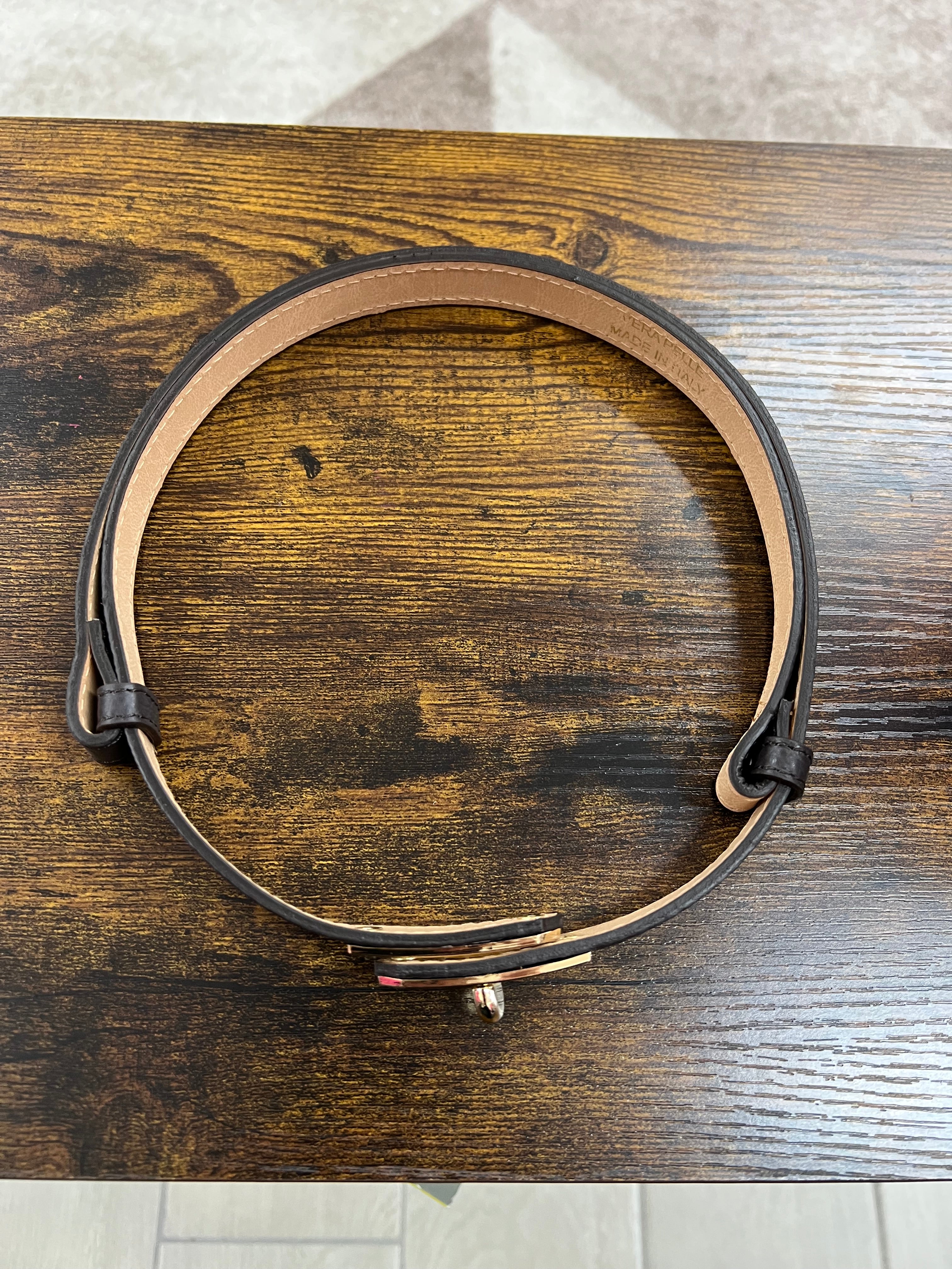 Cintura senza buchi testa di moro