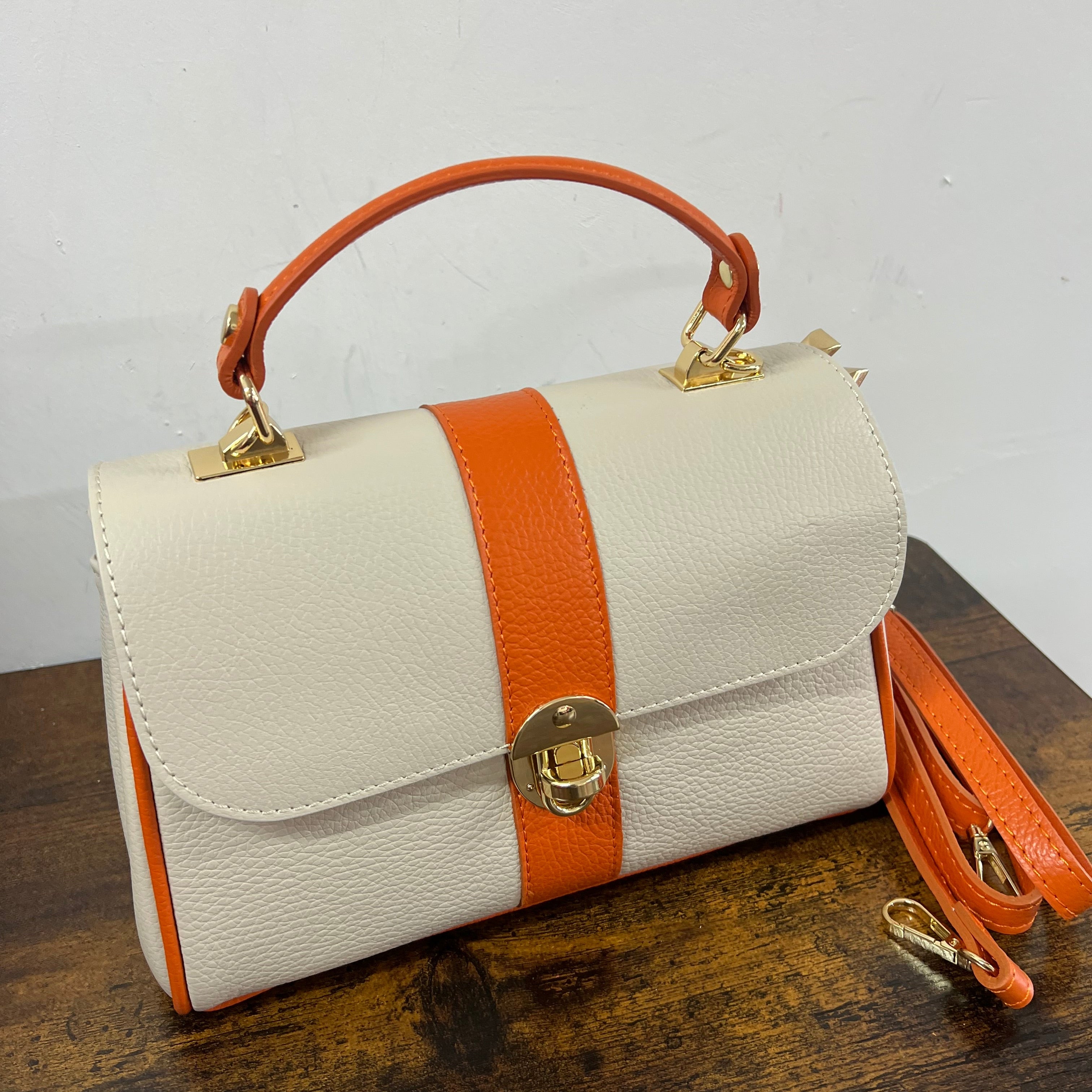 Valigetta Trilly panna e arancio