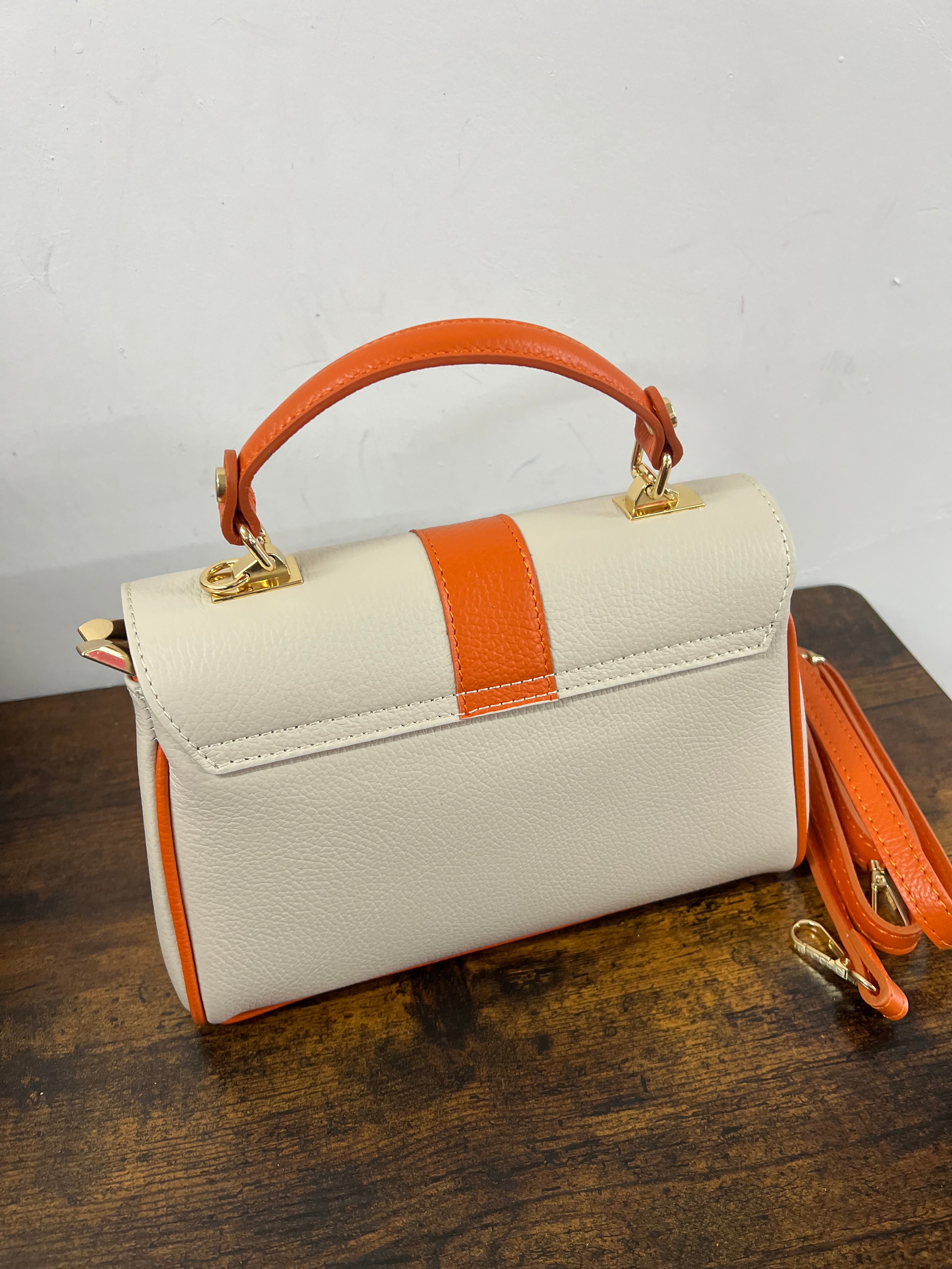 Valigetta Trilly panna e arancio