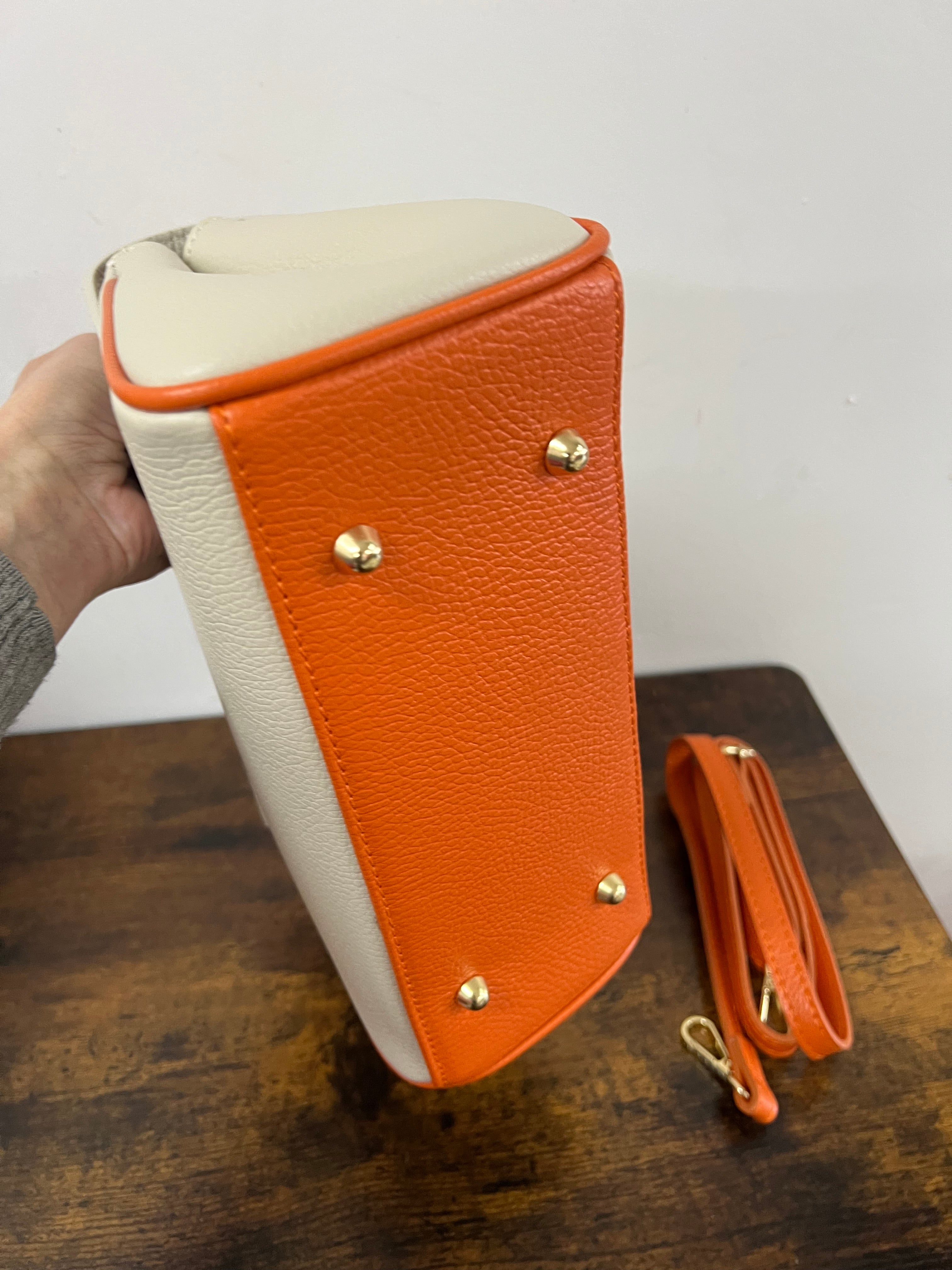 Valigetta Trilly panna e arancio