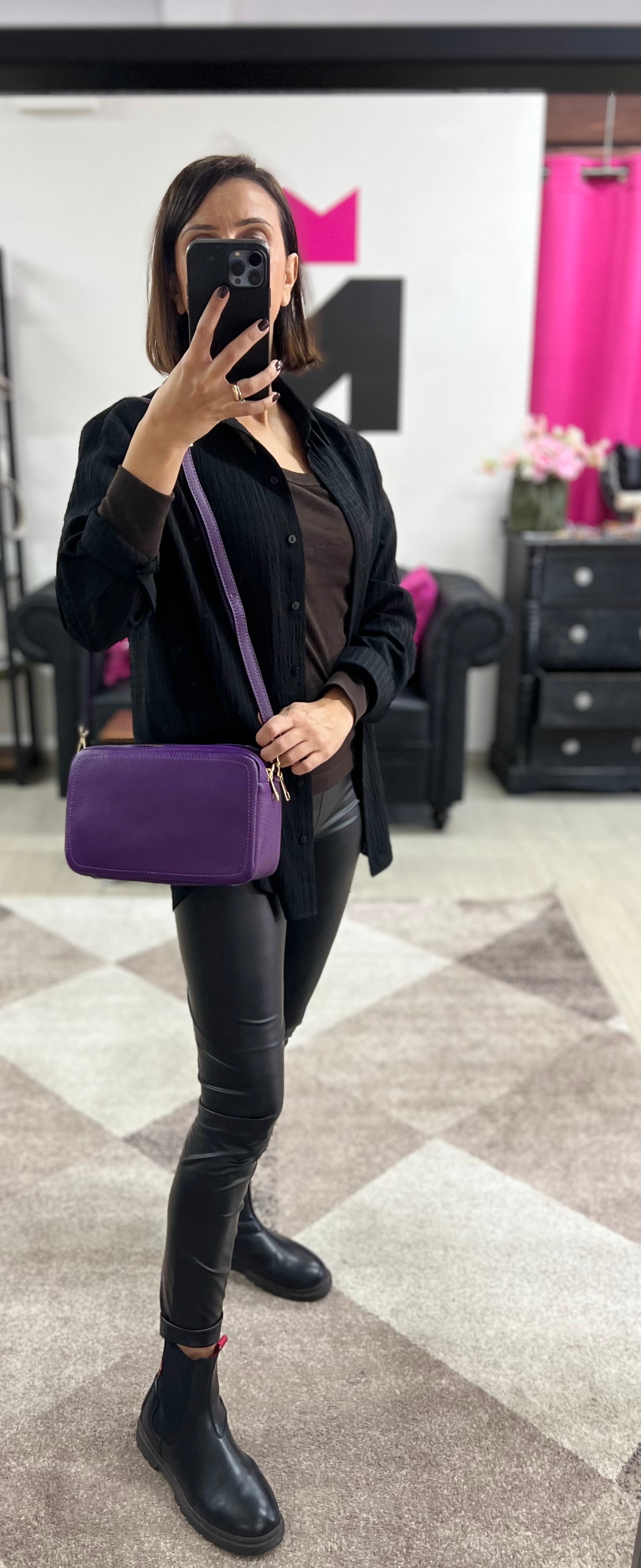 Camerabag maxi viola