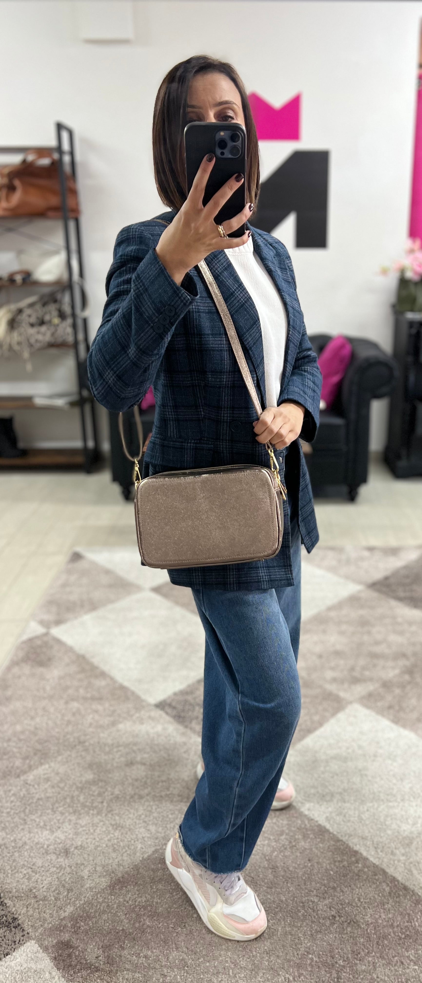 Camerabag maxi bronzo