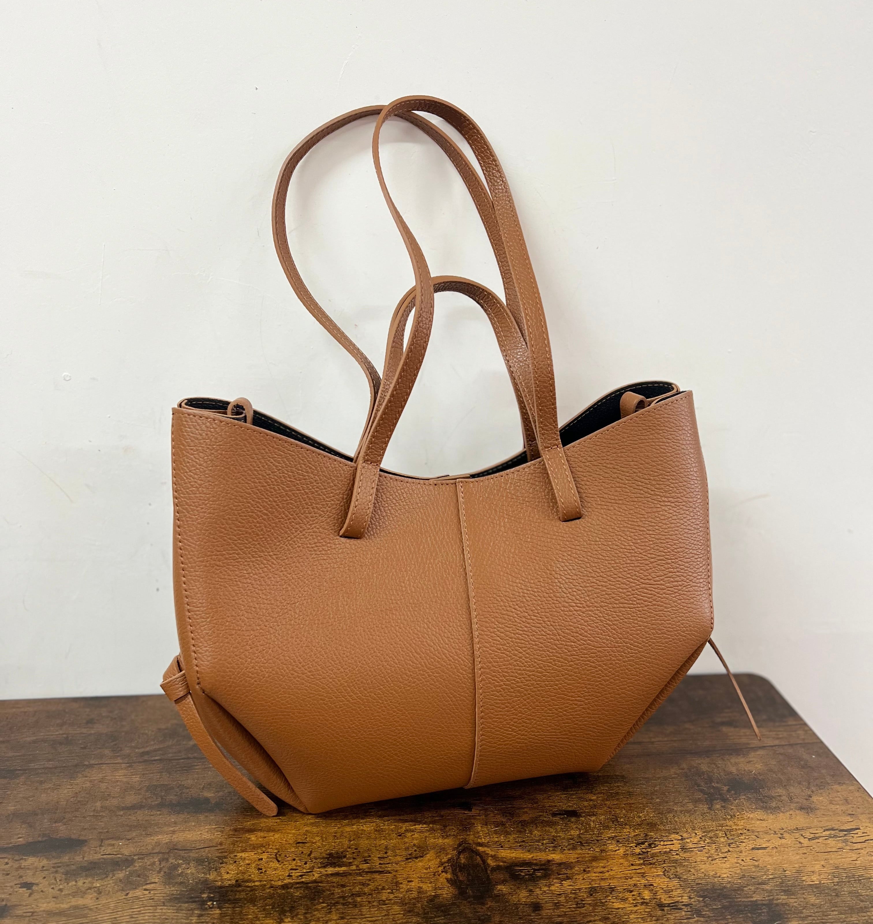 Shopper LILI cuoio scuro