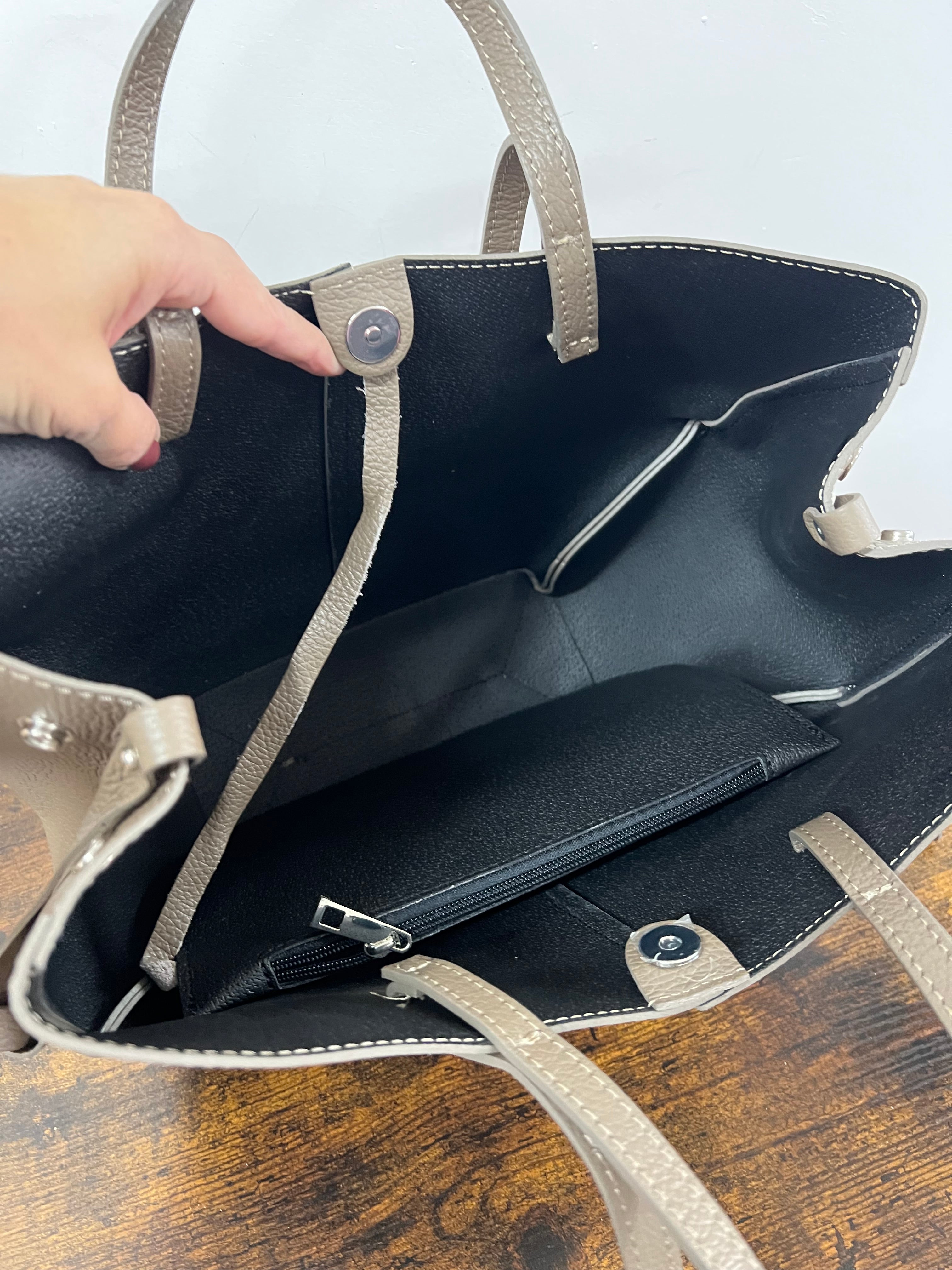 Shopper LILI fango