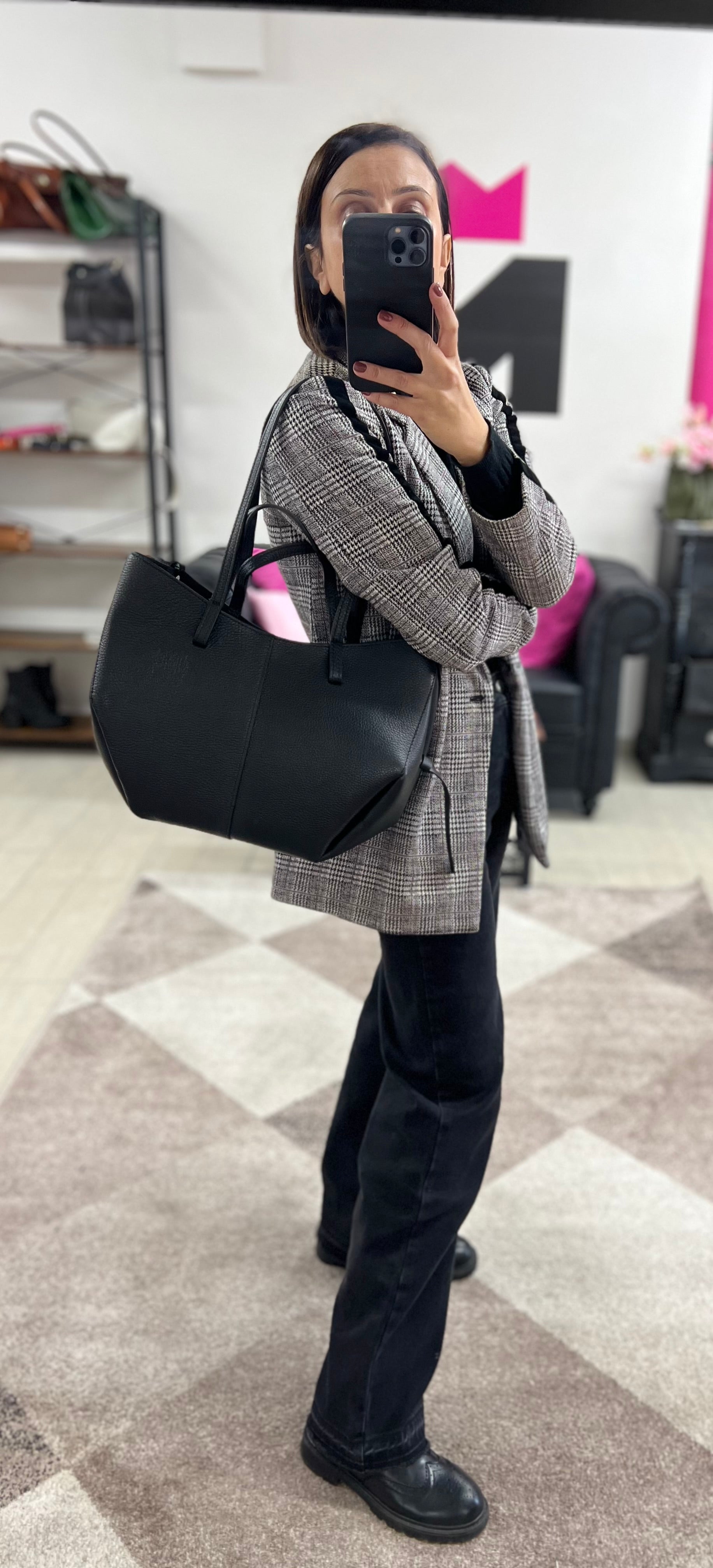Shopper LILI nero