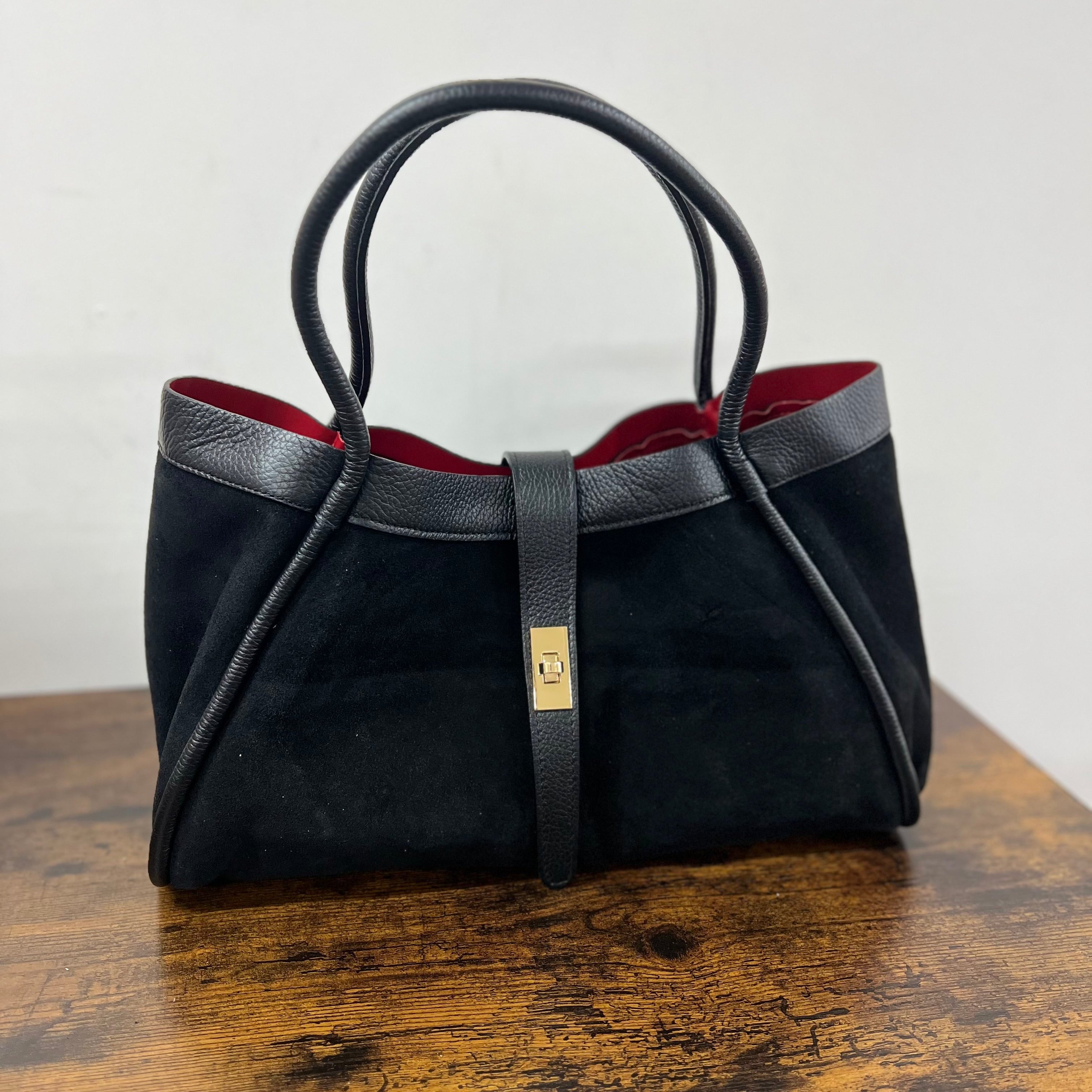 Black suede Jasmine