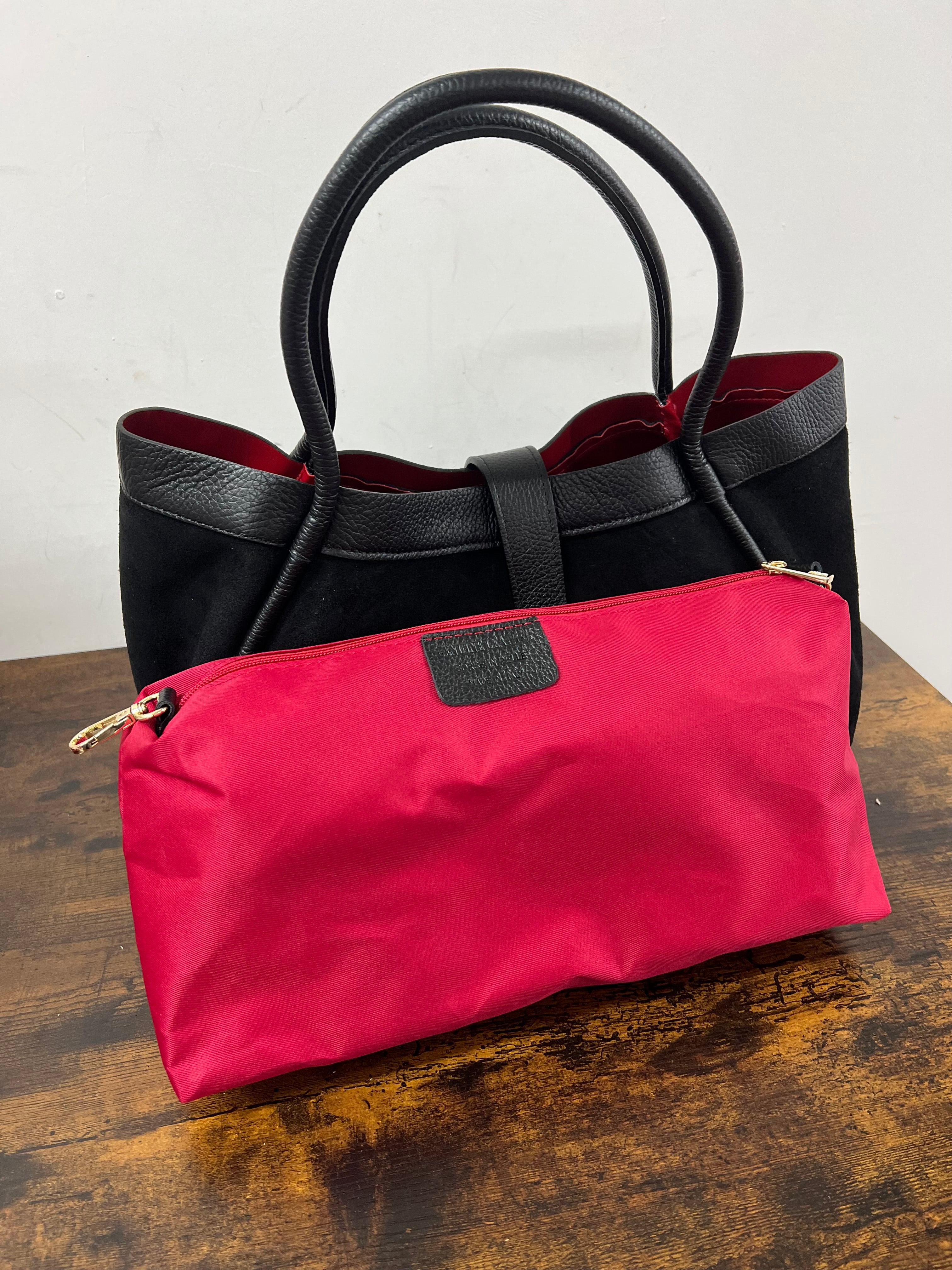 Black suede Jasmine