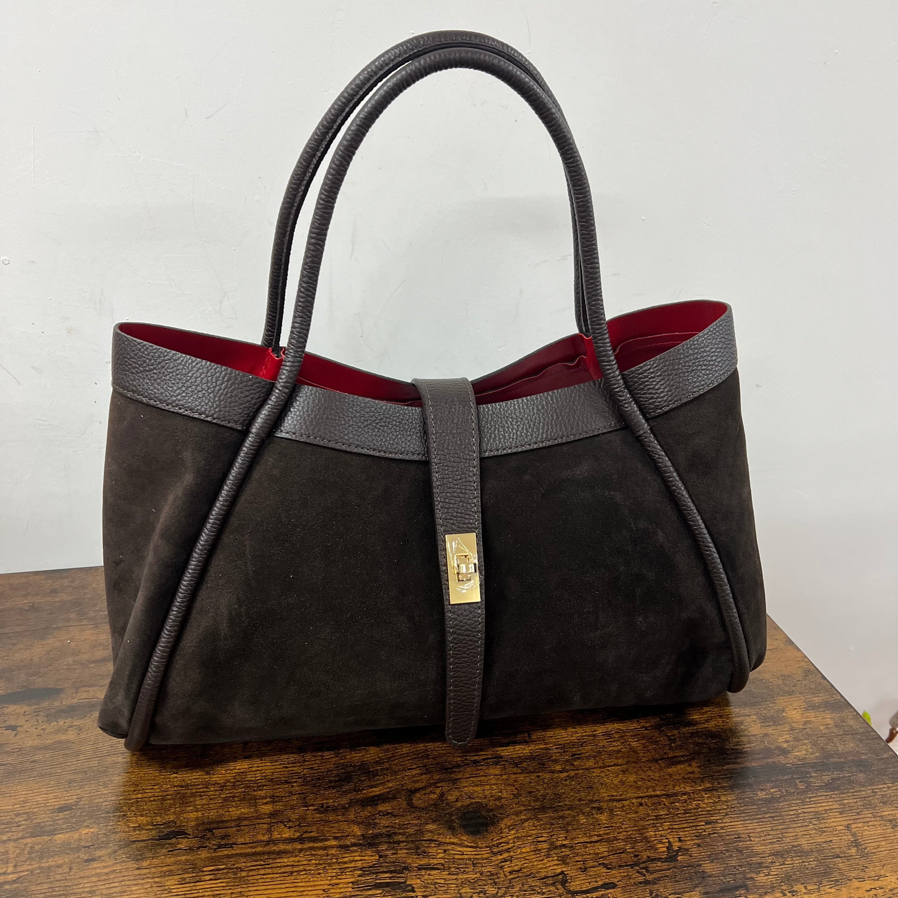 Jasmine suede testa di moro