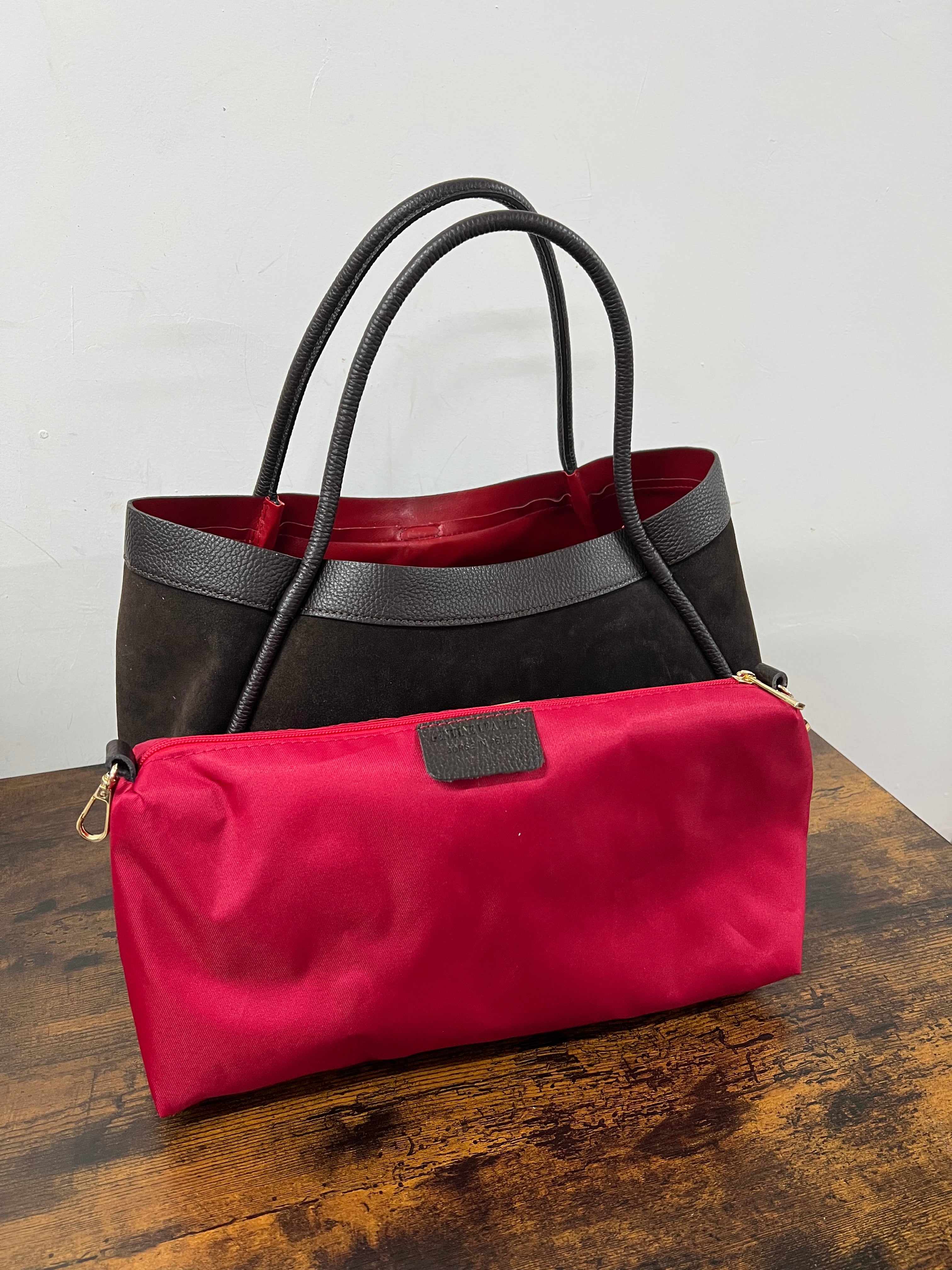 Jasmine suede testa di moro