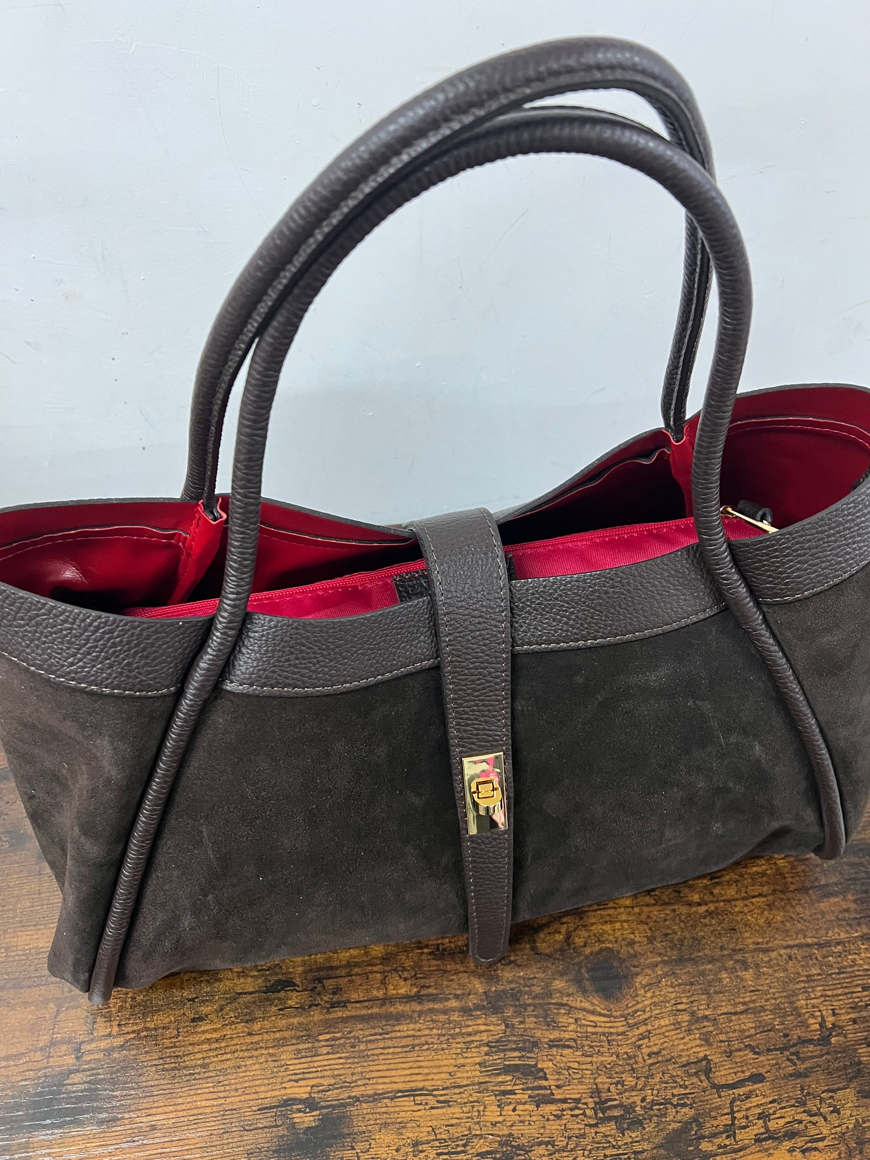 Jasmine suede testa di moro