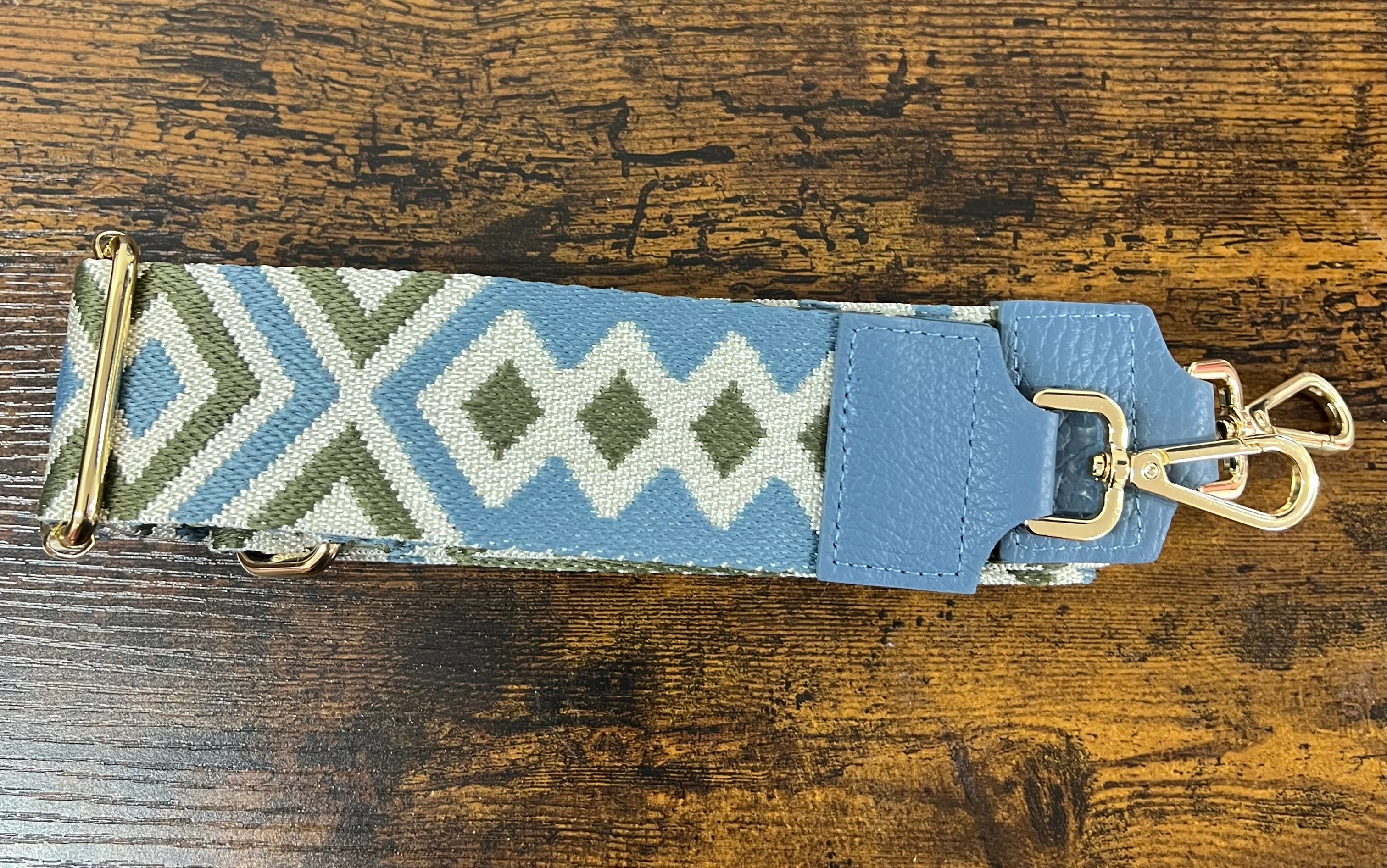 Tracolla geo new avio e verde