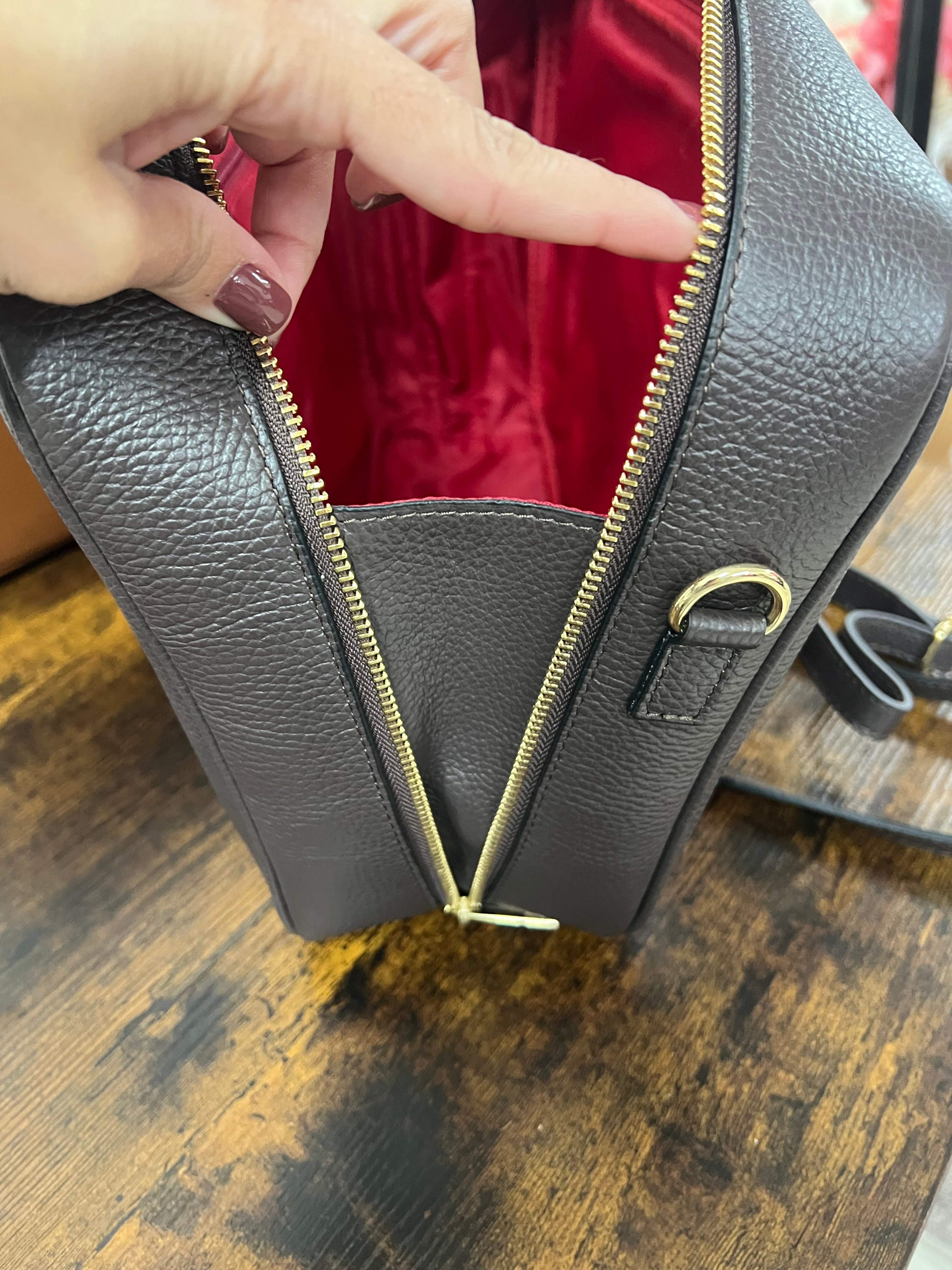 STAR maxi briefcase dark brown