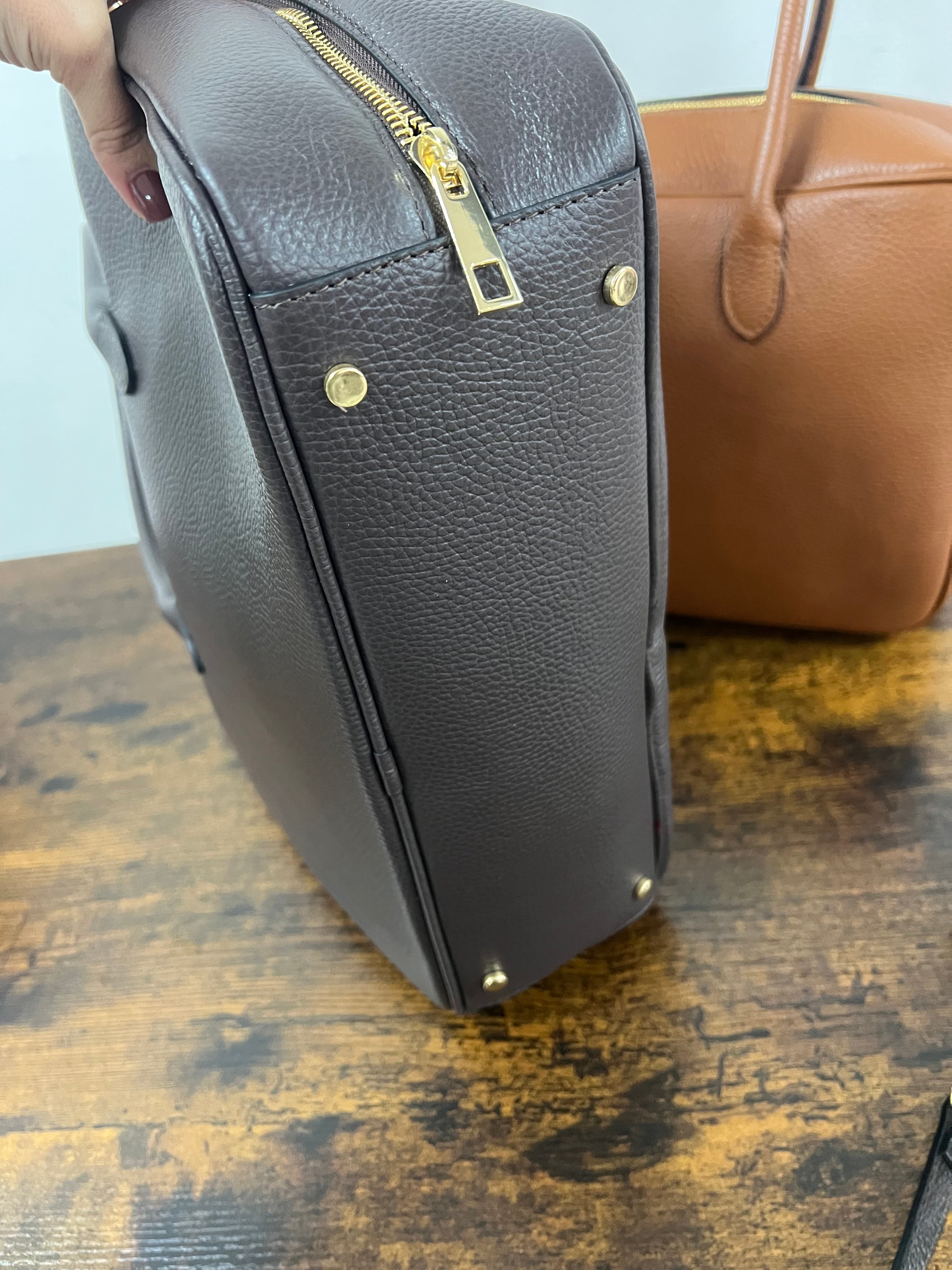 STAR maxi briefcase dark brown