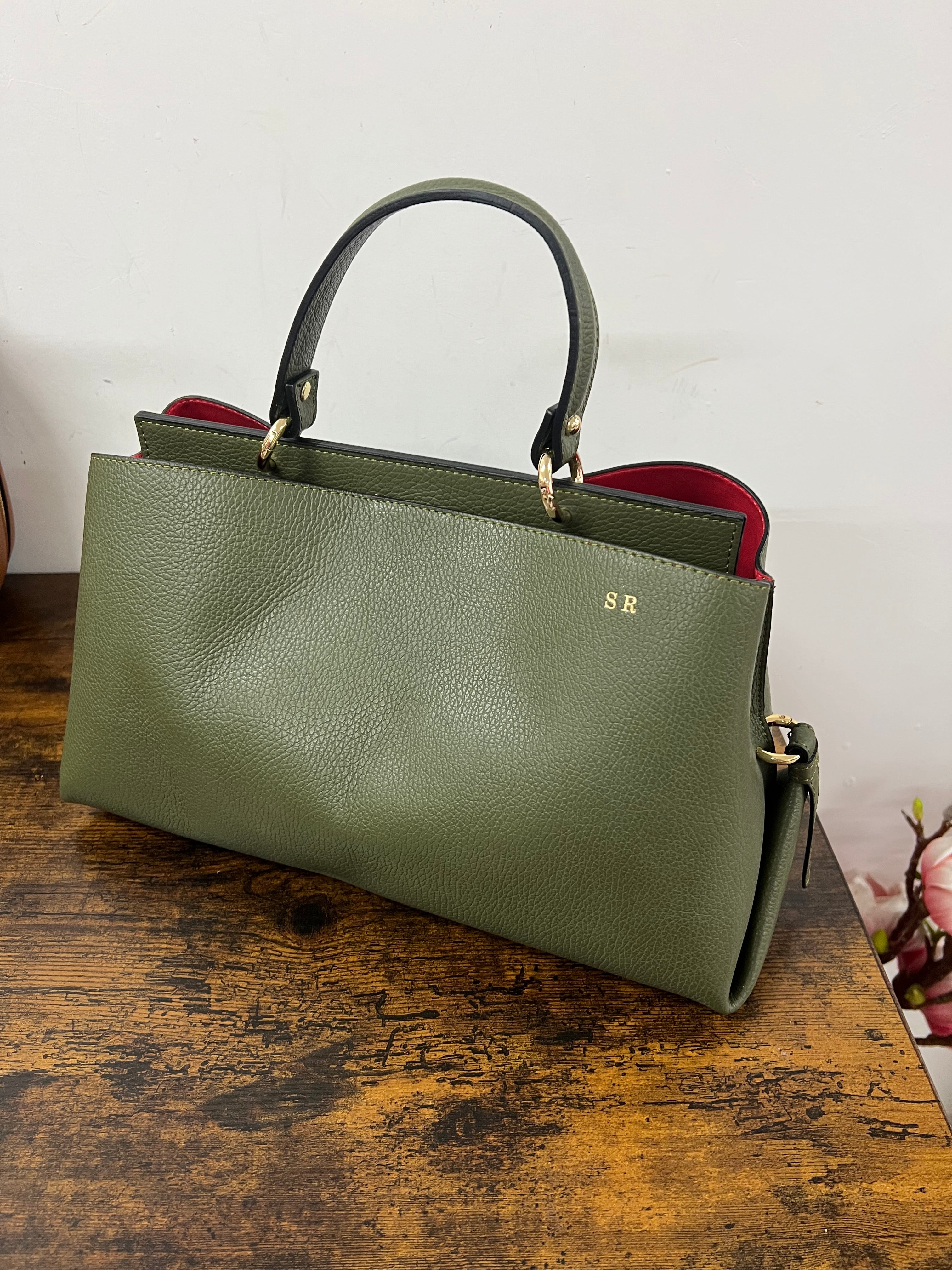Arianna large military green