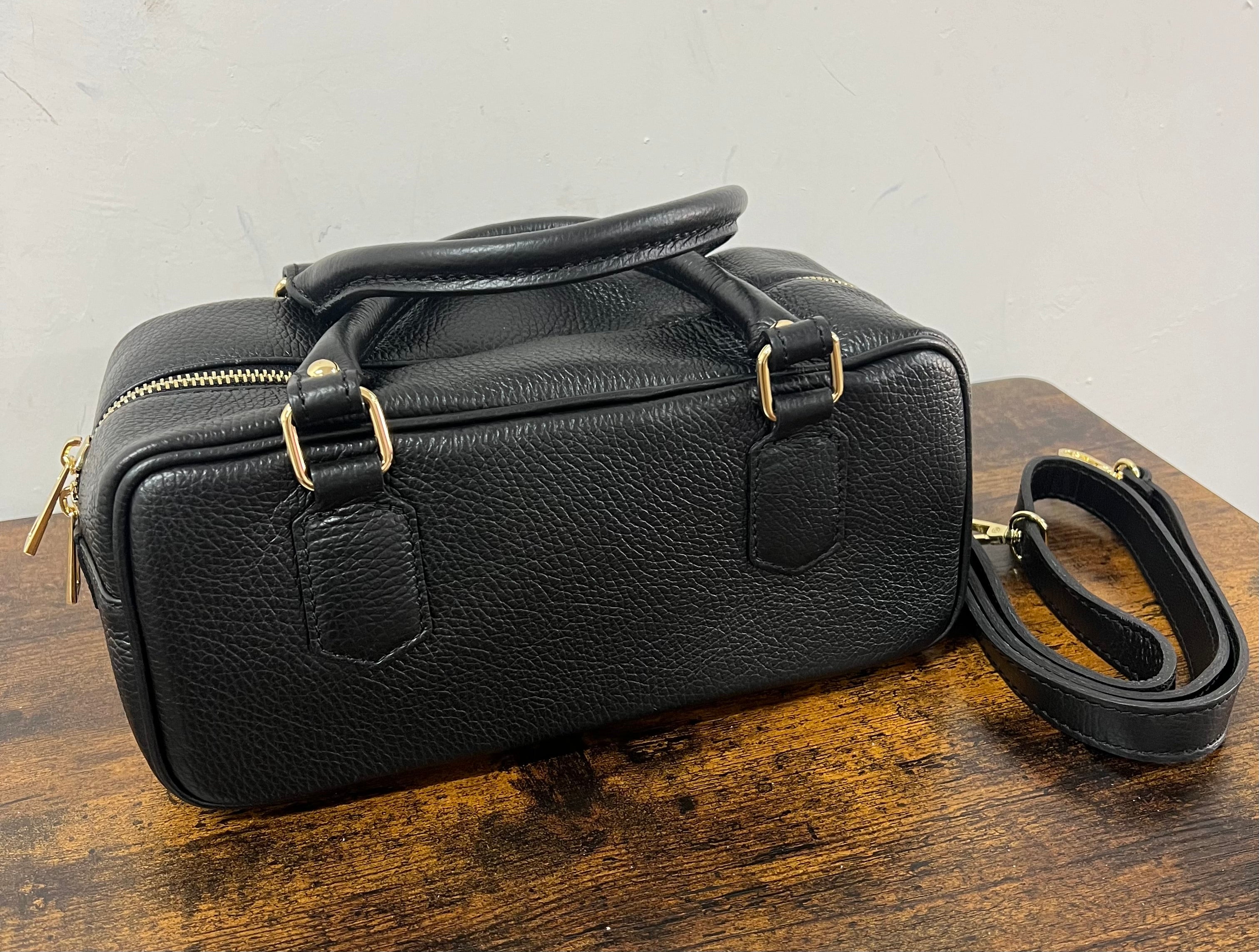 Bauletto rettangolare nero