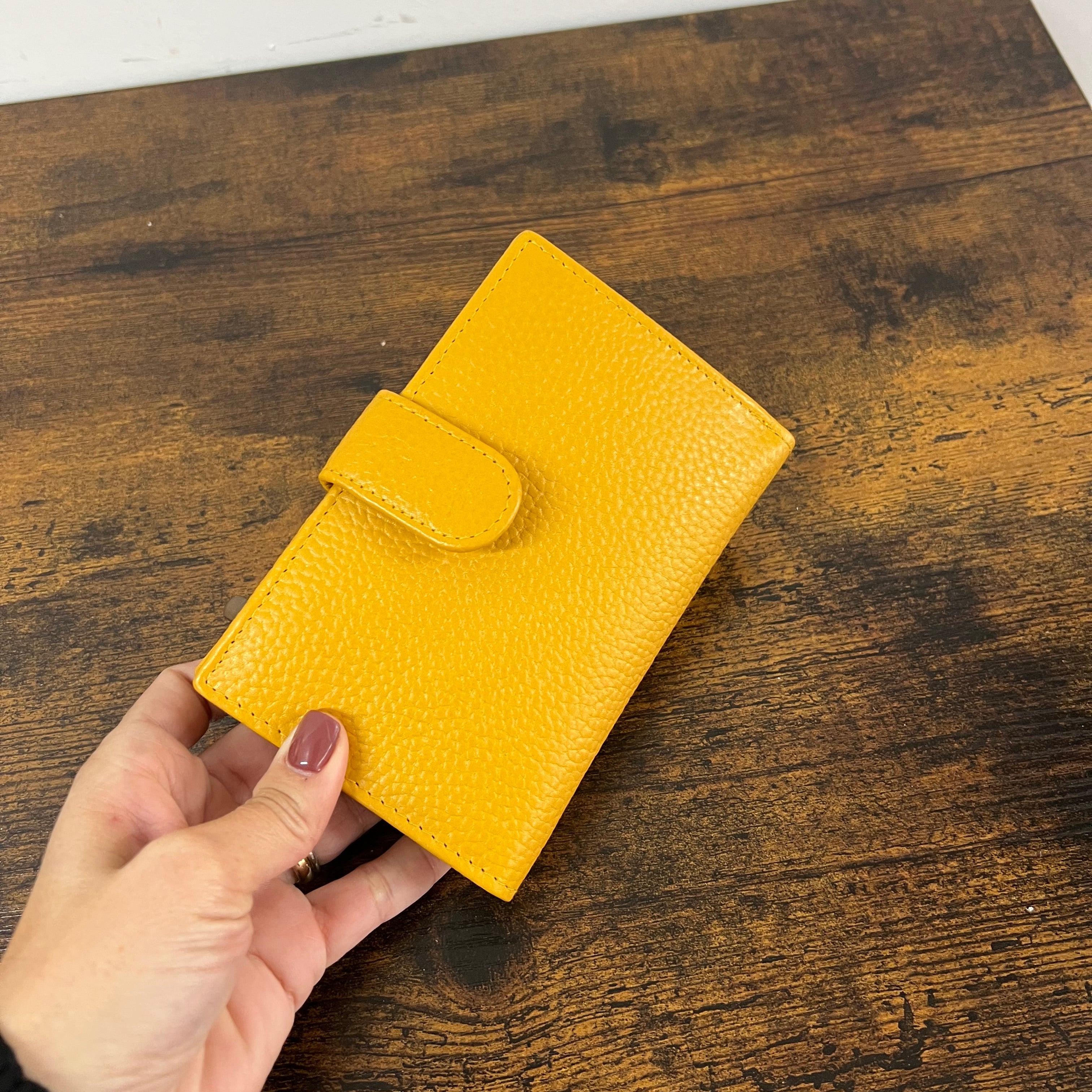 Kompatto z plus clip senape