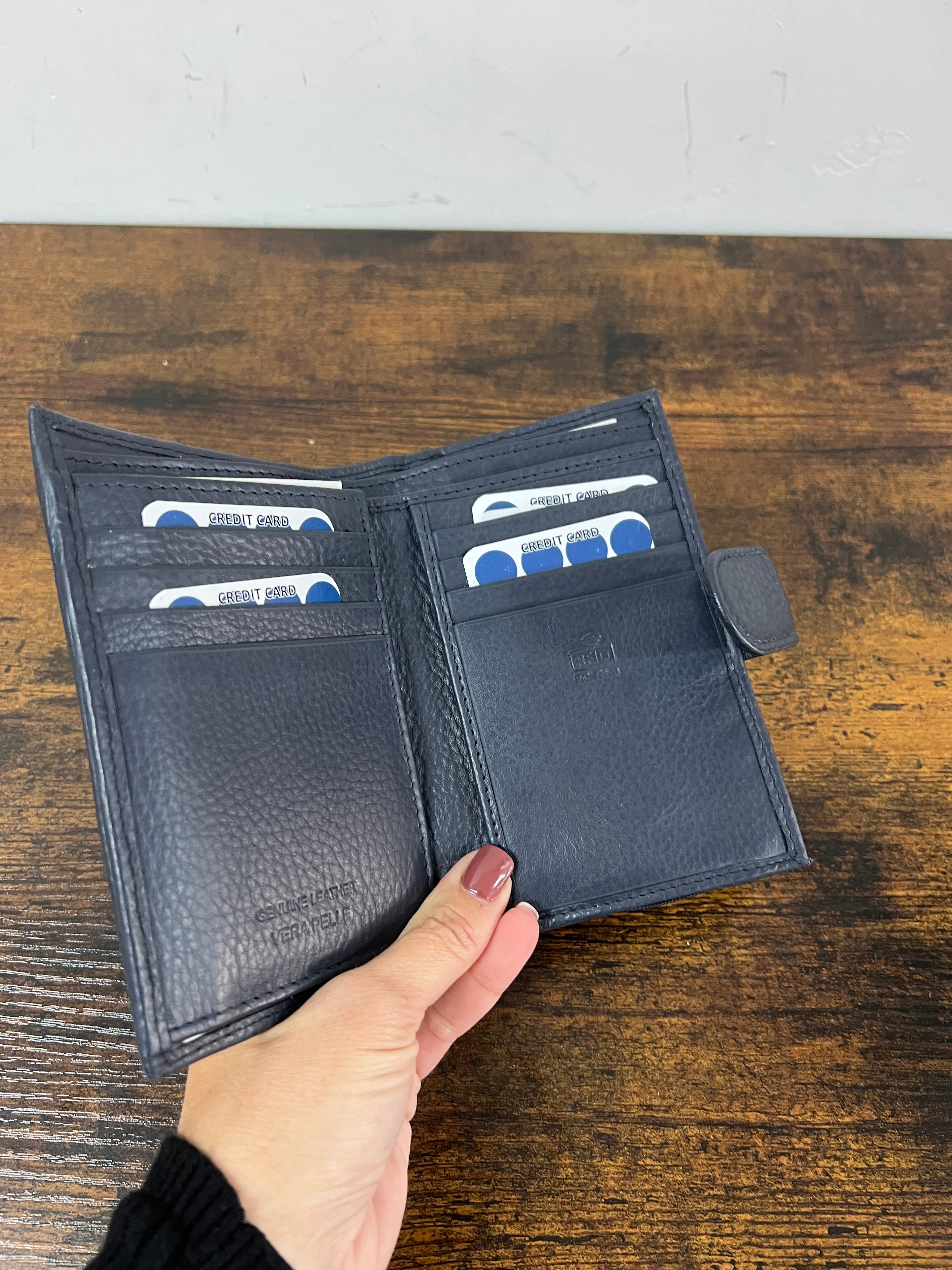 Kompatto z plus clip blu navy