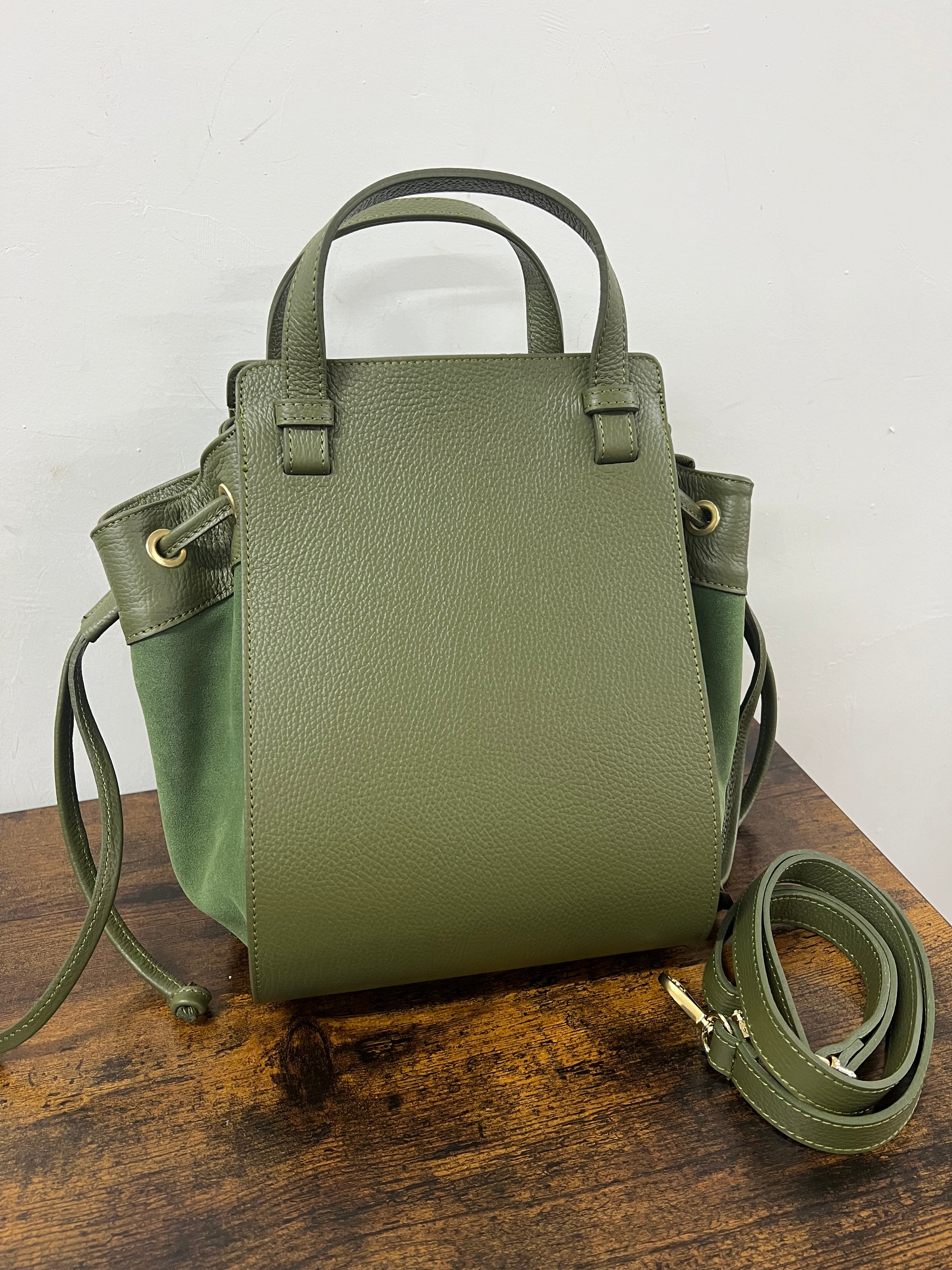 Tote Scarlett verde militare
