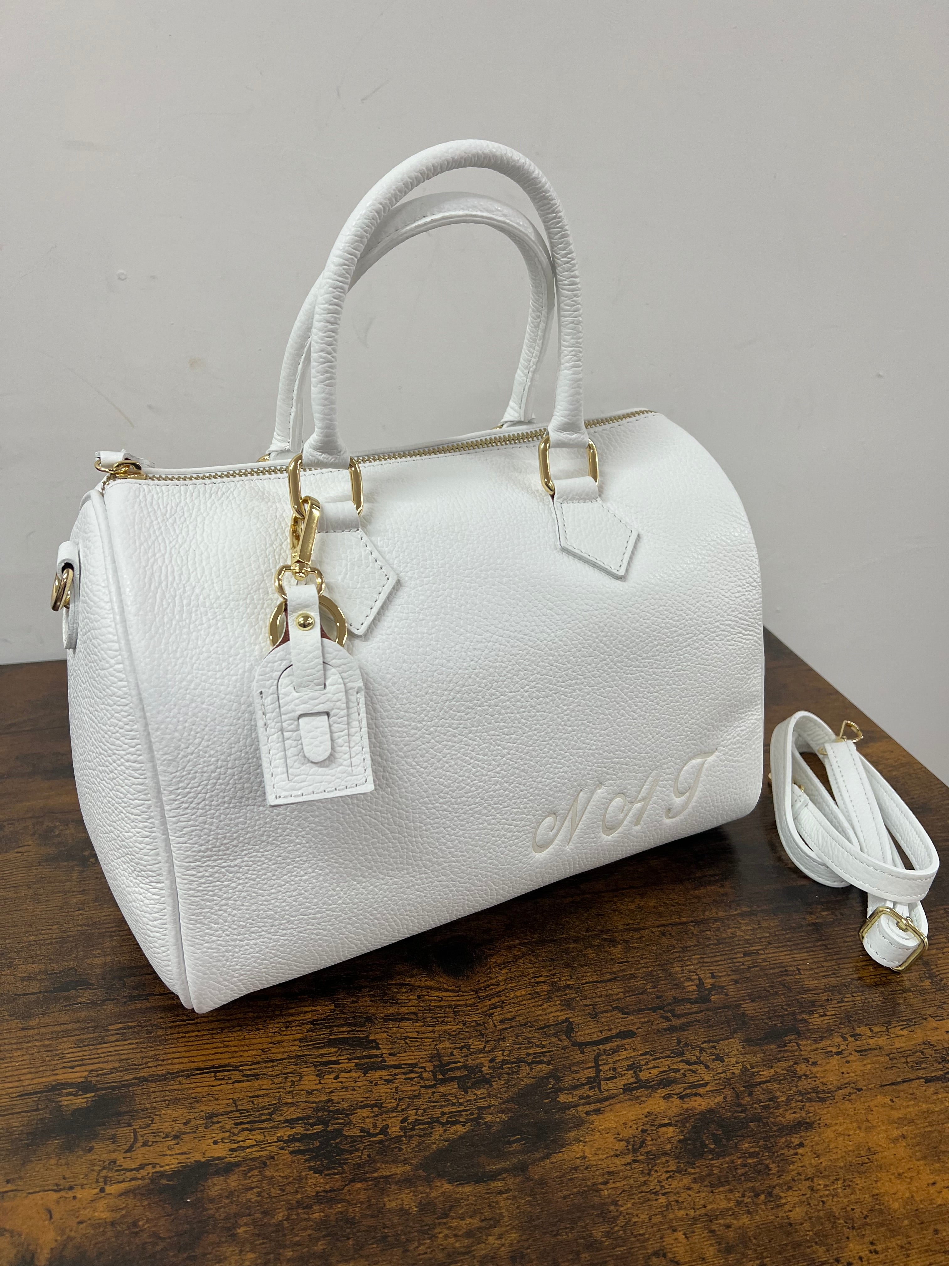 Bauletto maxi bianco