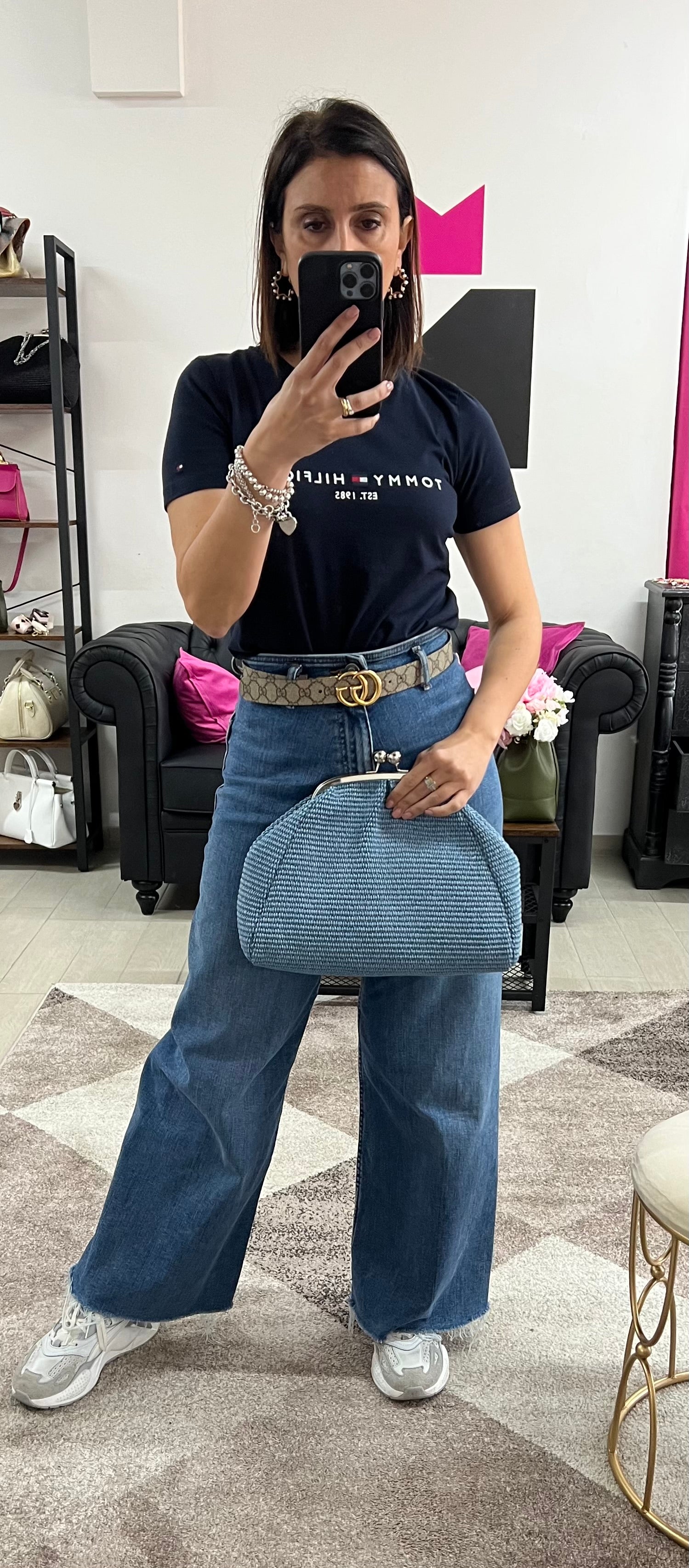 Clutch mega rafia avio