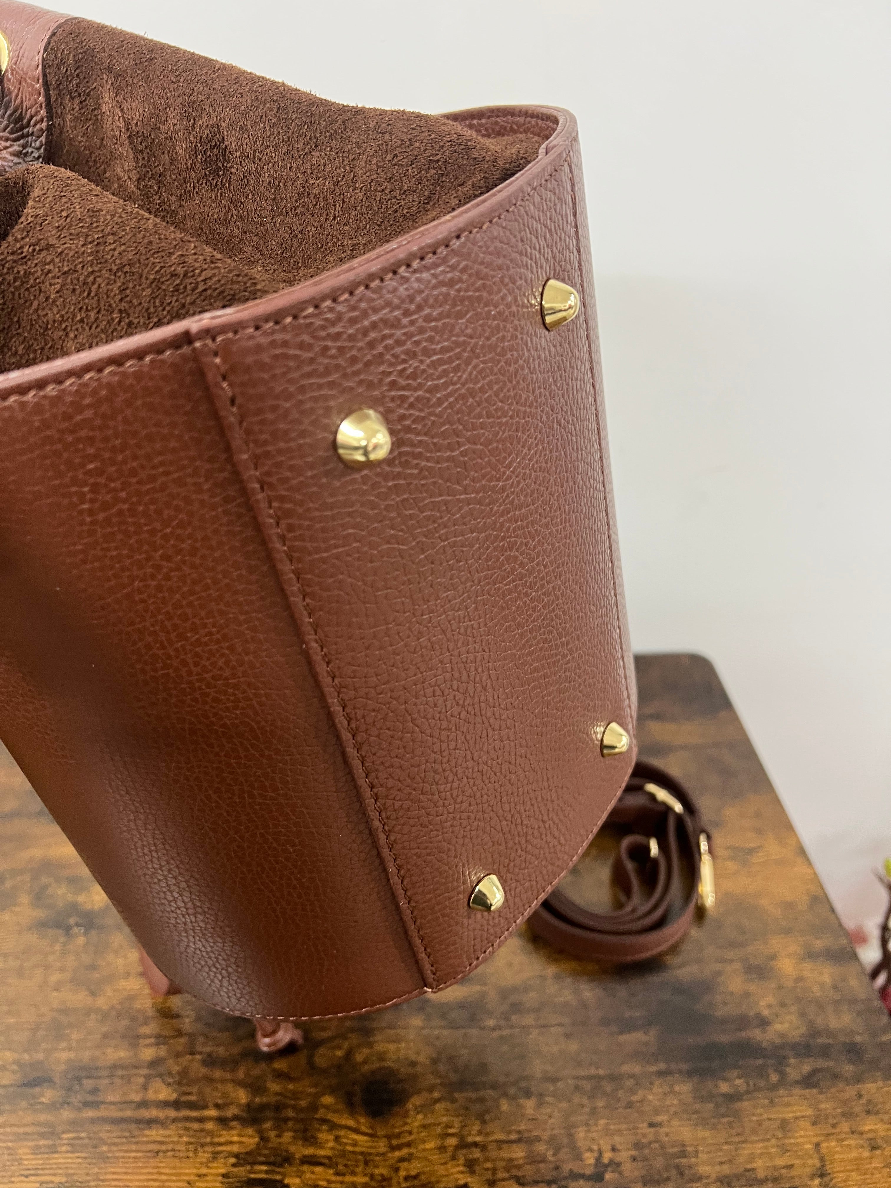 Chocolate Scarlett tote