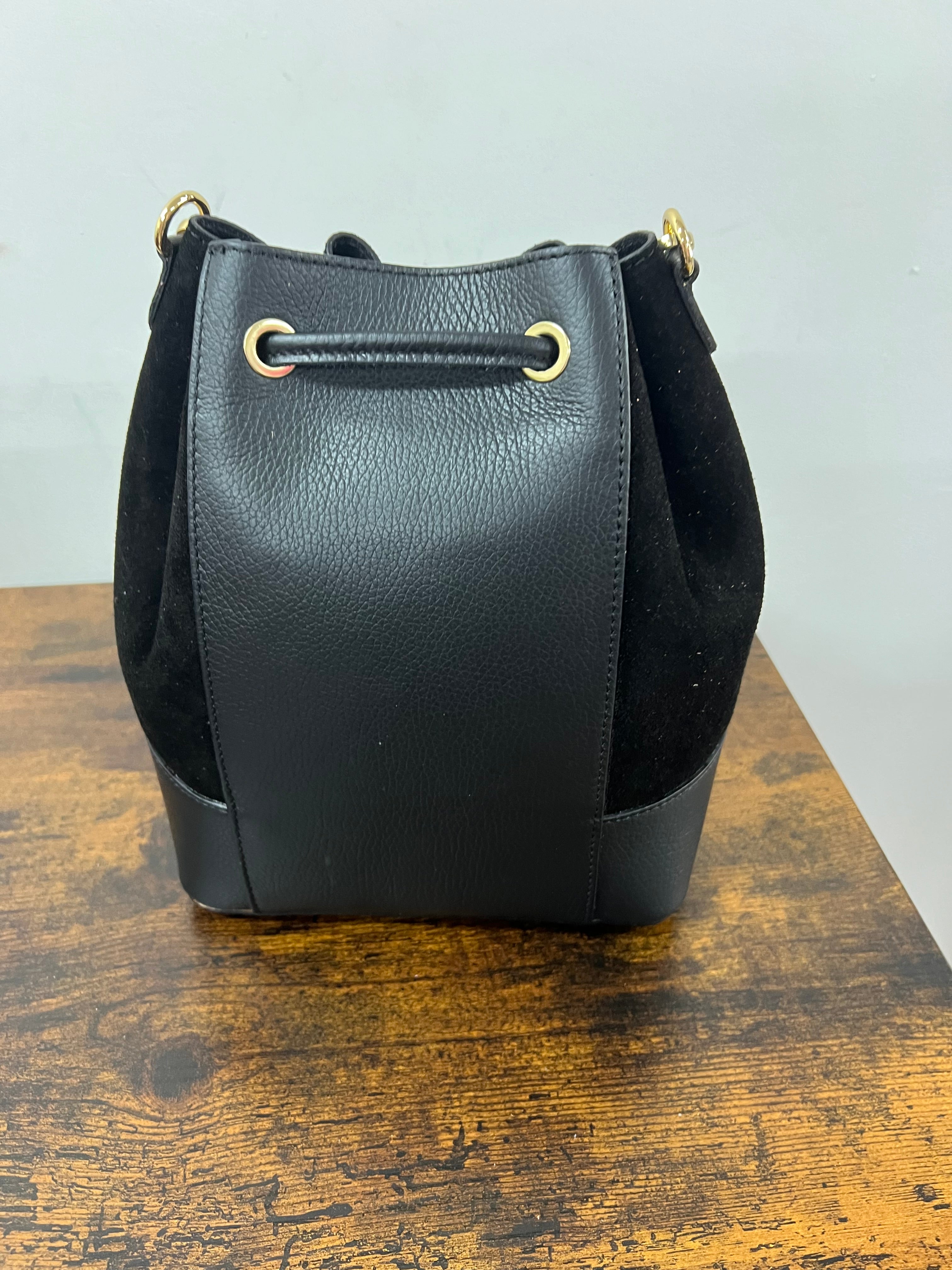 Sacchetto frange maxi z scam nero