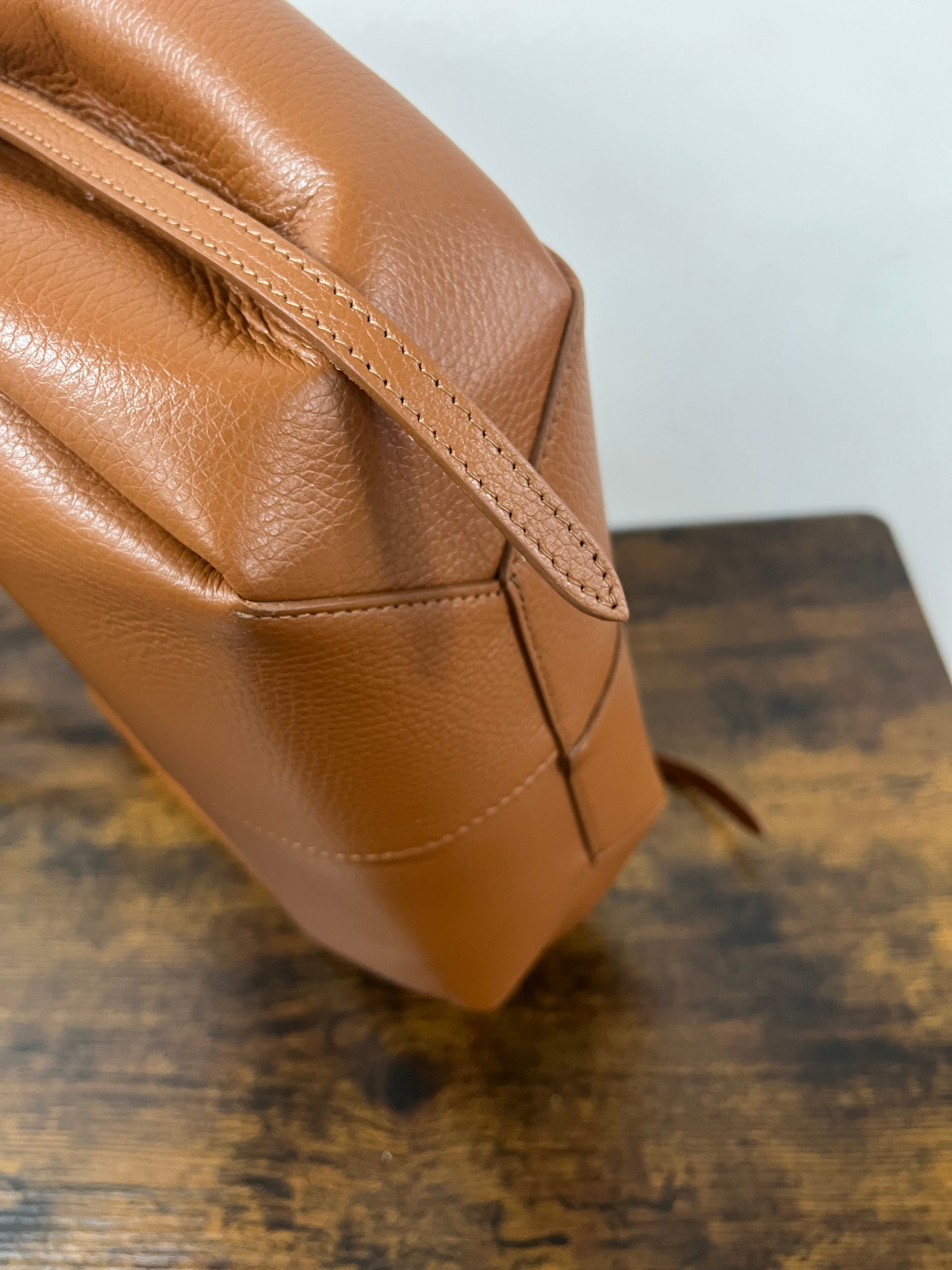 Shopper lili z over cuoio scuro