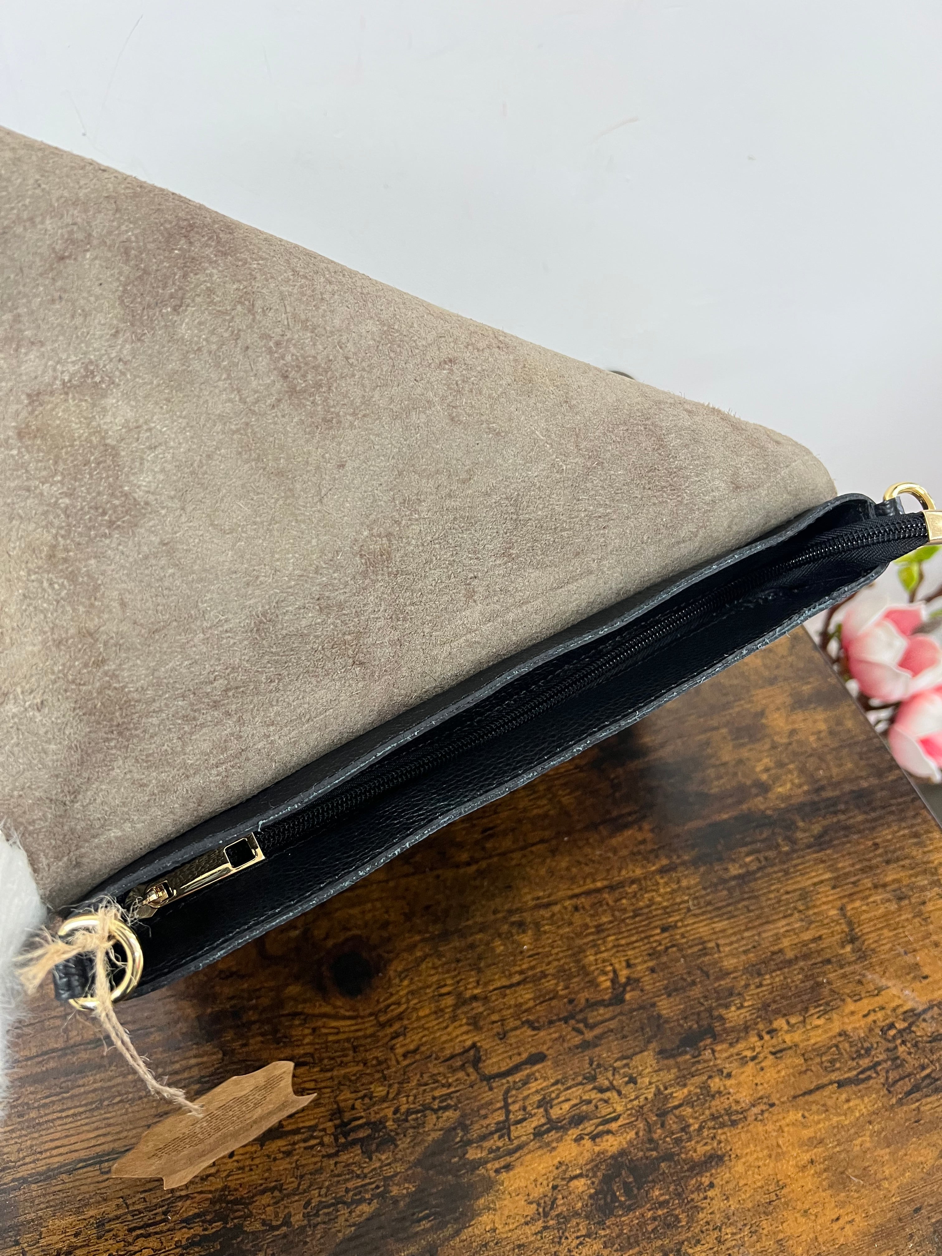 Pochette cavallino mac original marrone scuro