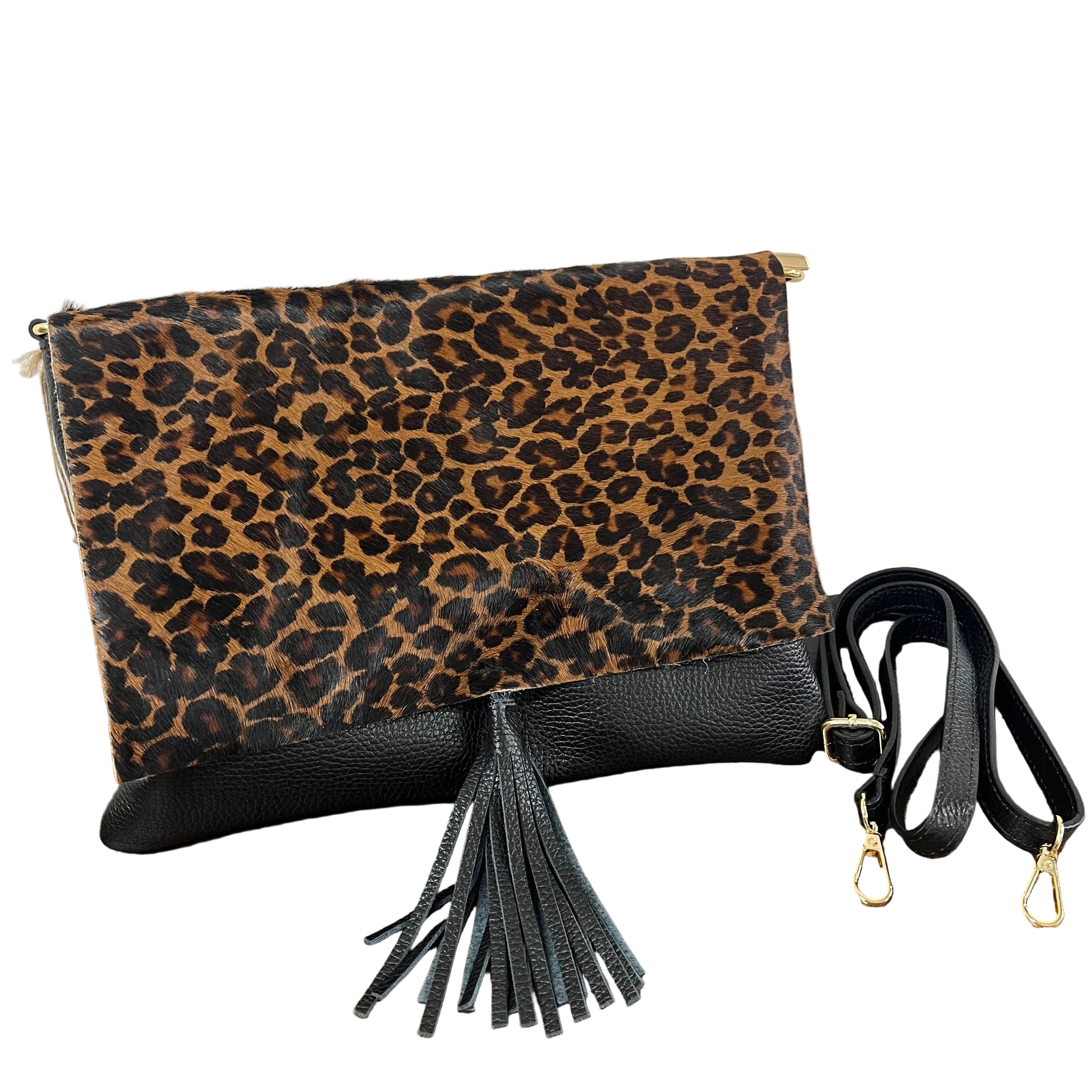Pochette cavallino mac original marrone scuro
