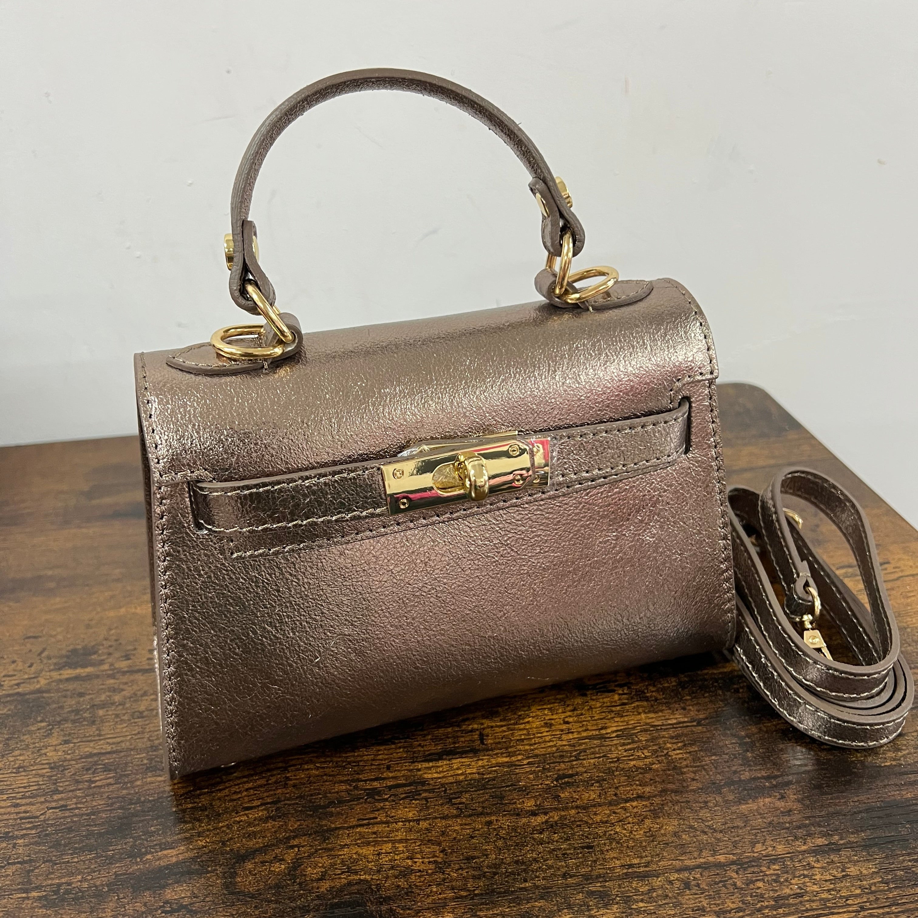 Kellie pocket bronzo