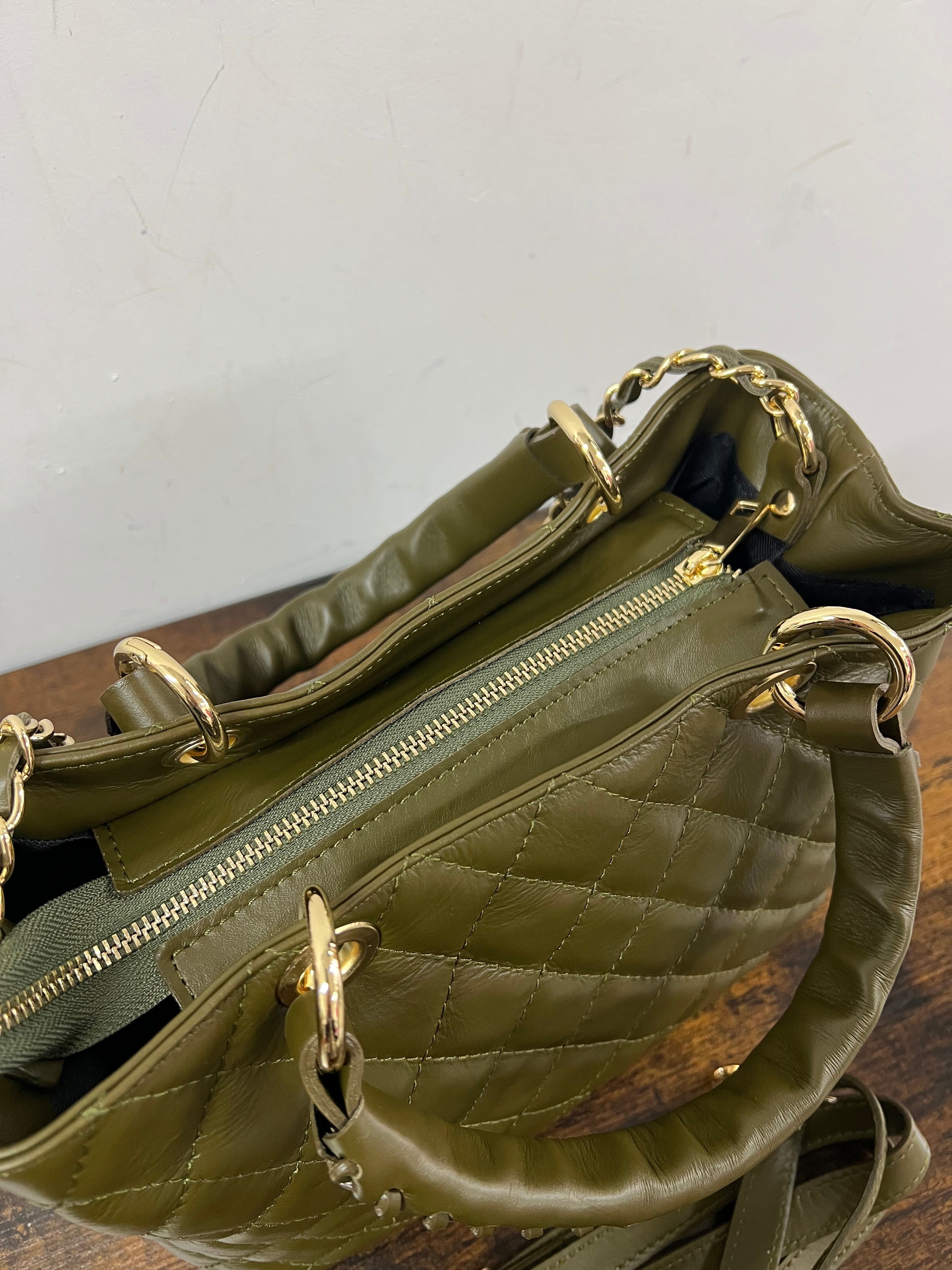 Lively midi verde oliva