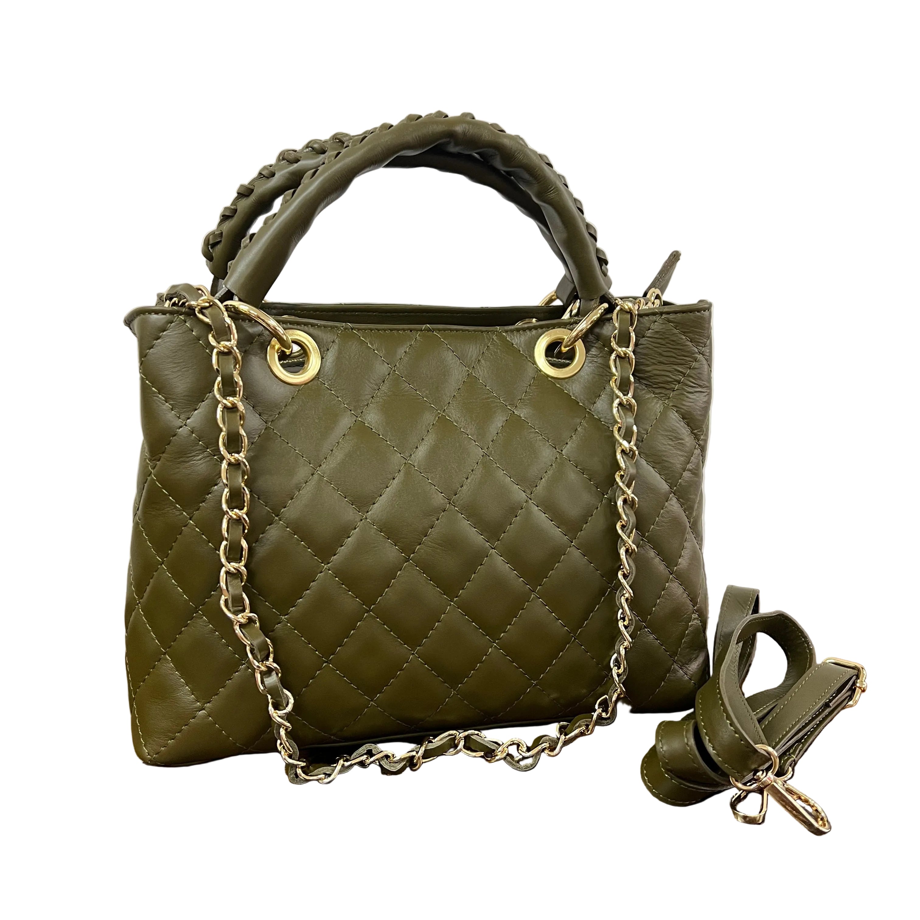 Lively midi verde oliva