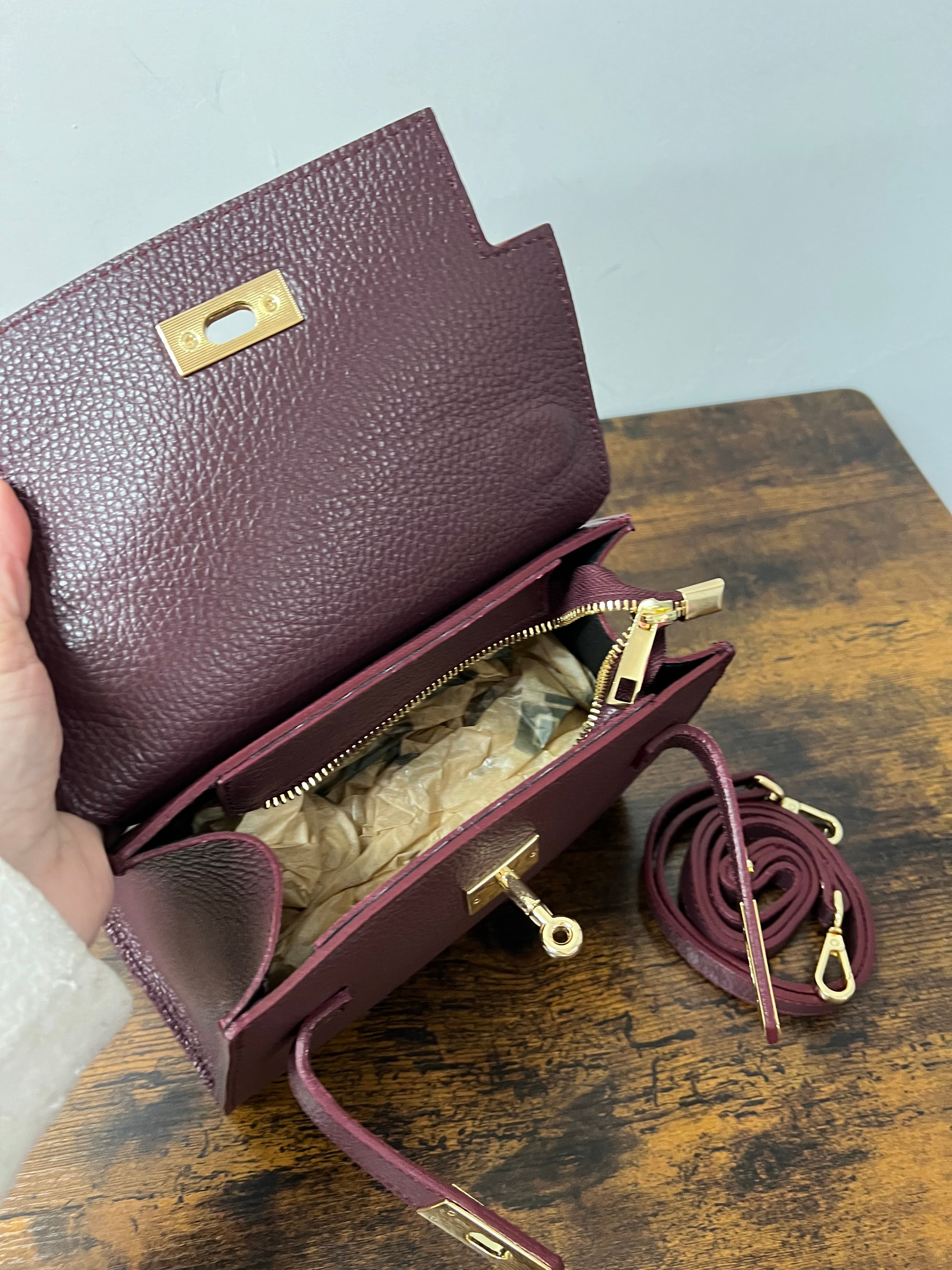 Kellie mini bordeaux