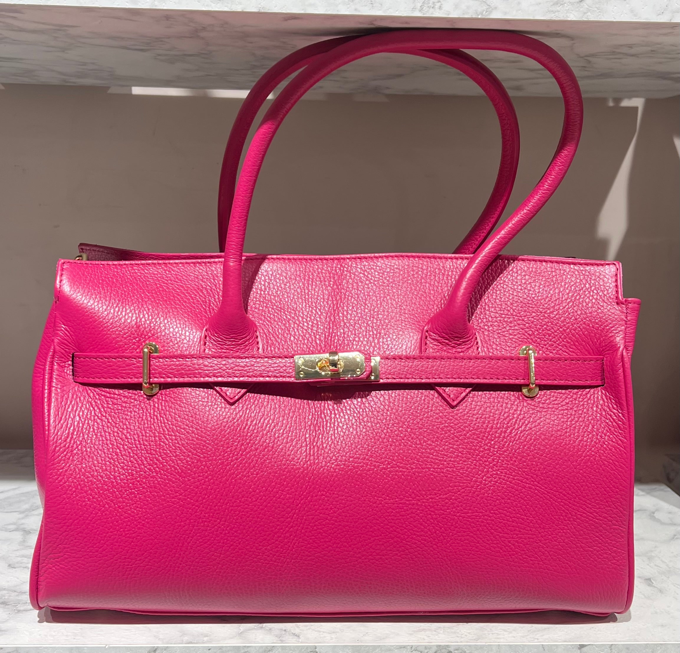 Shopper horse basic fucsia